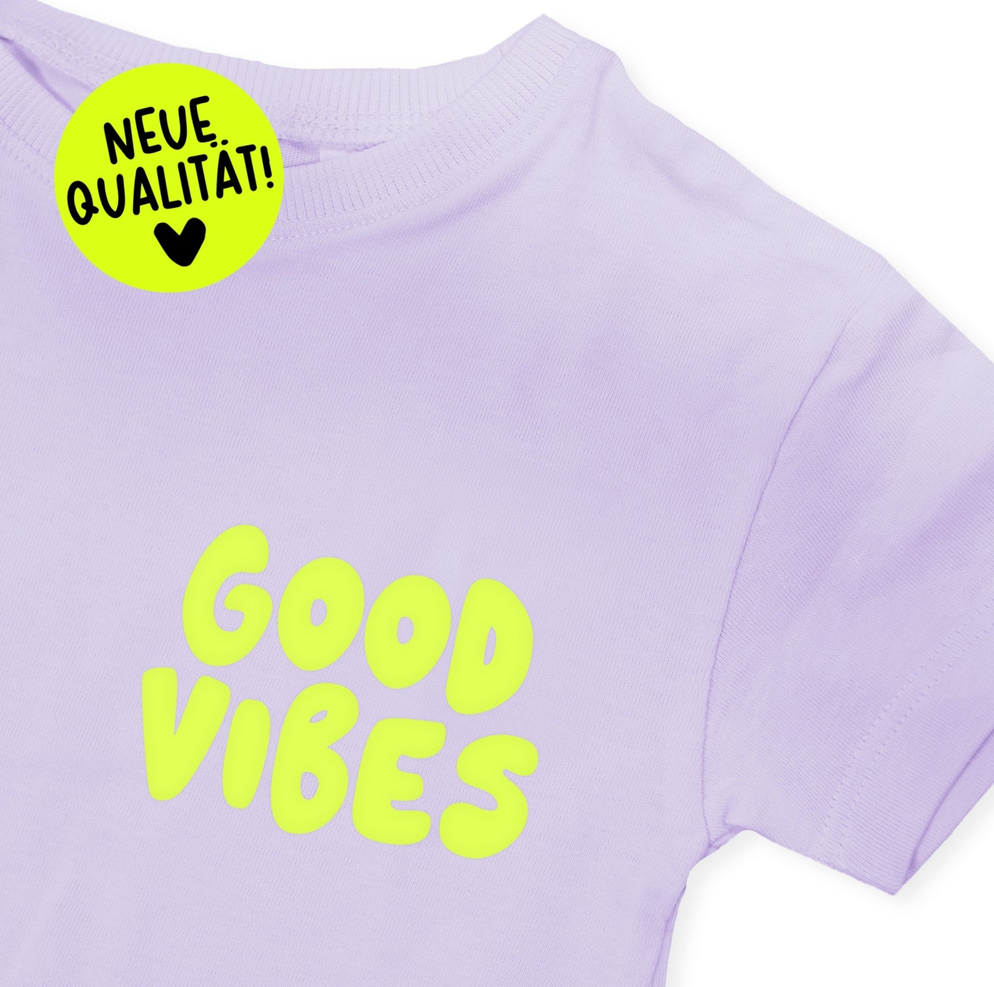 Flock - Patch - good vibes *iron - on* - Paul & Clara