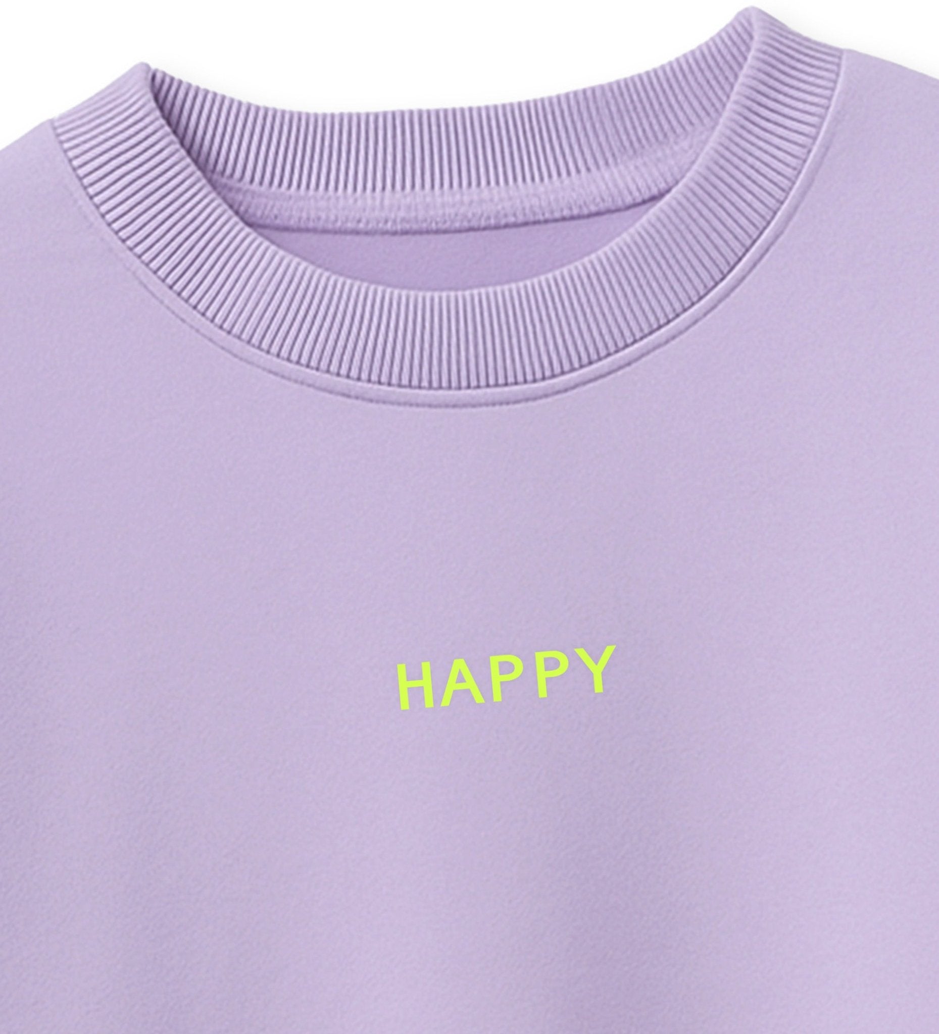 Flock - Patch - happy *iron - on* - Paul & Clara