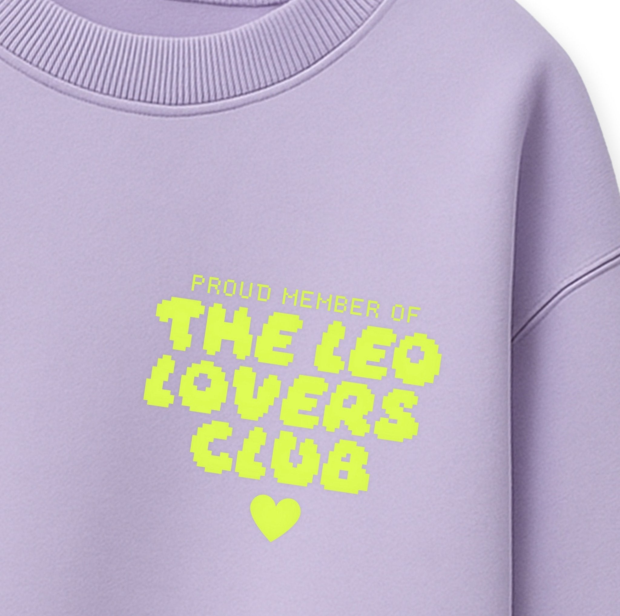 Flock - Patch - Leo lovers club *iron - on* - Paul & Clara