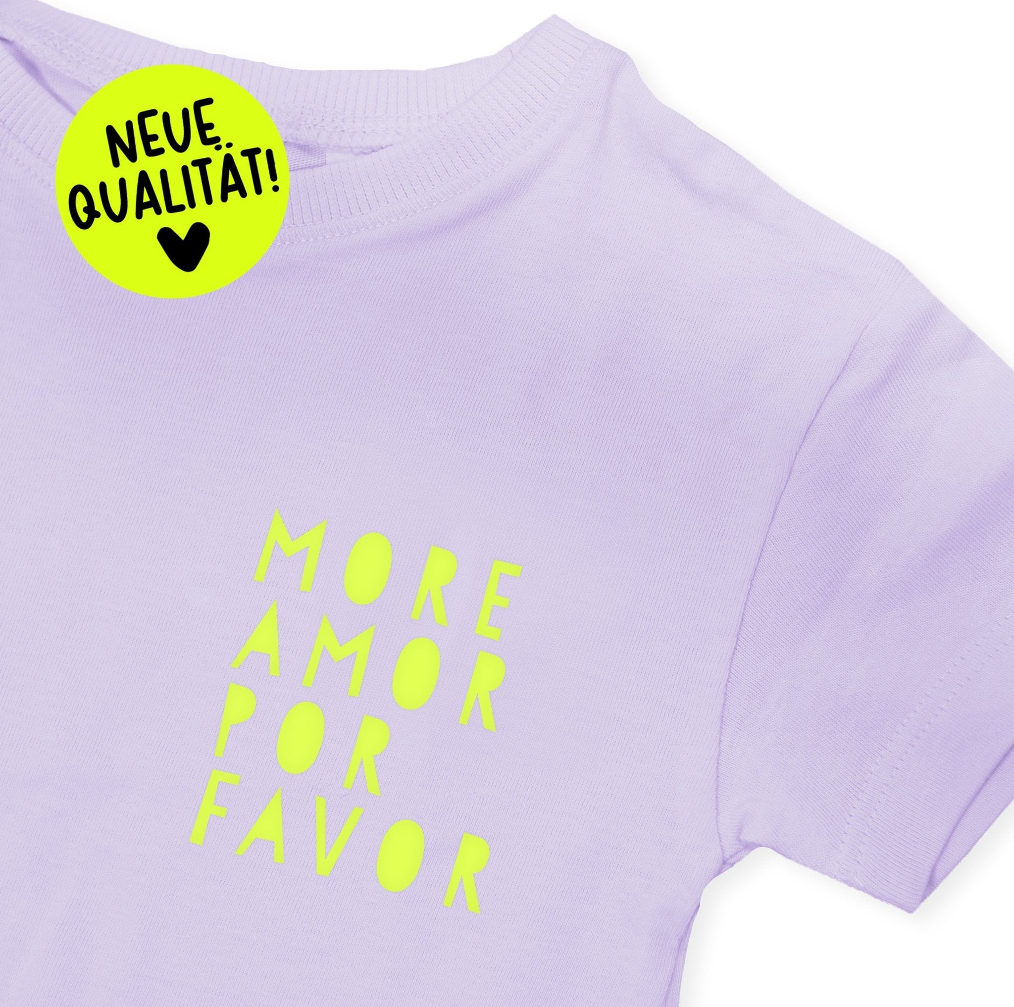 Flock - Patch - more amor *iron - on* - Paul & Clara