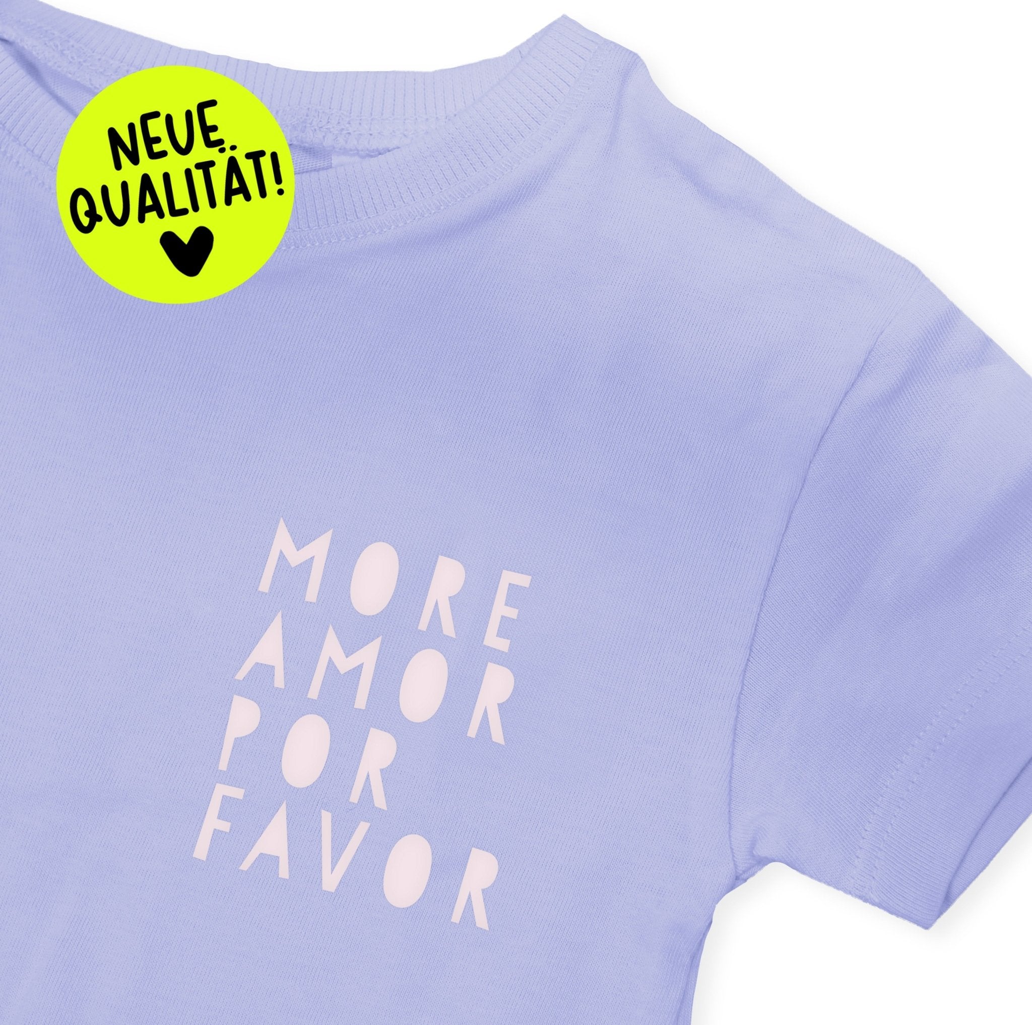 Flock - Patch - more amor *iron - on* - Paul & Clara