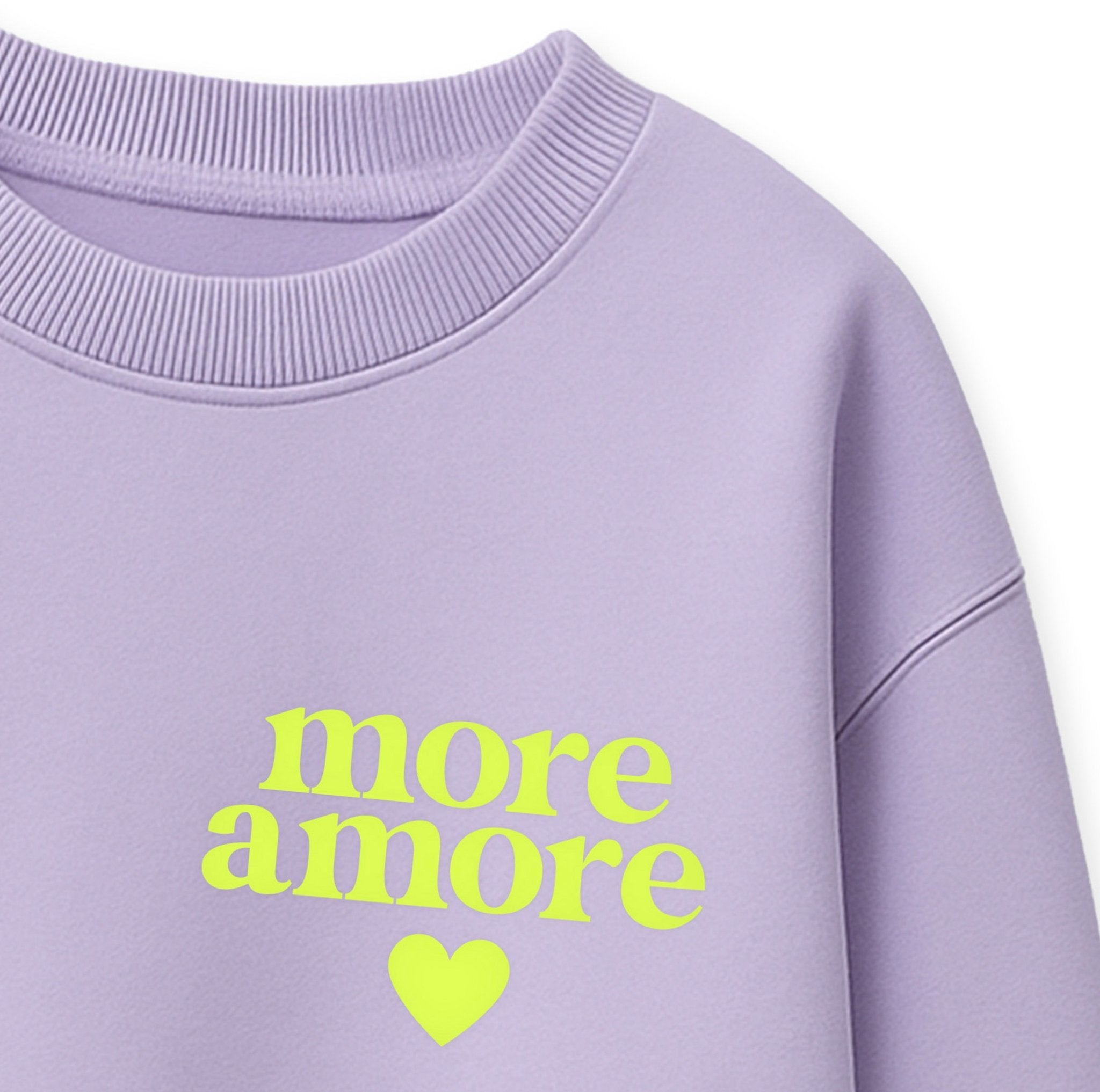 Flock - Patch - more amore *iron - on* - Paul & Clara