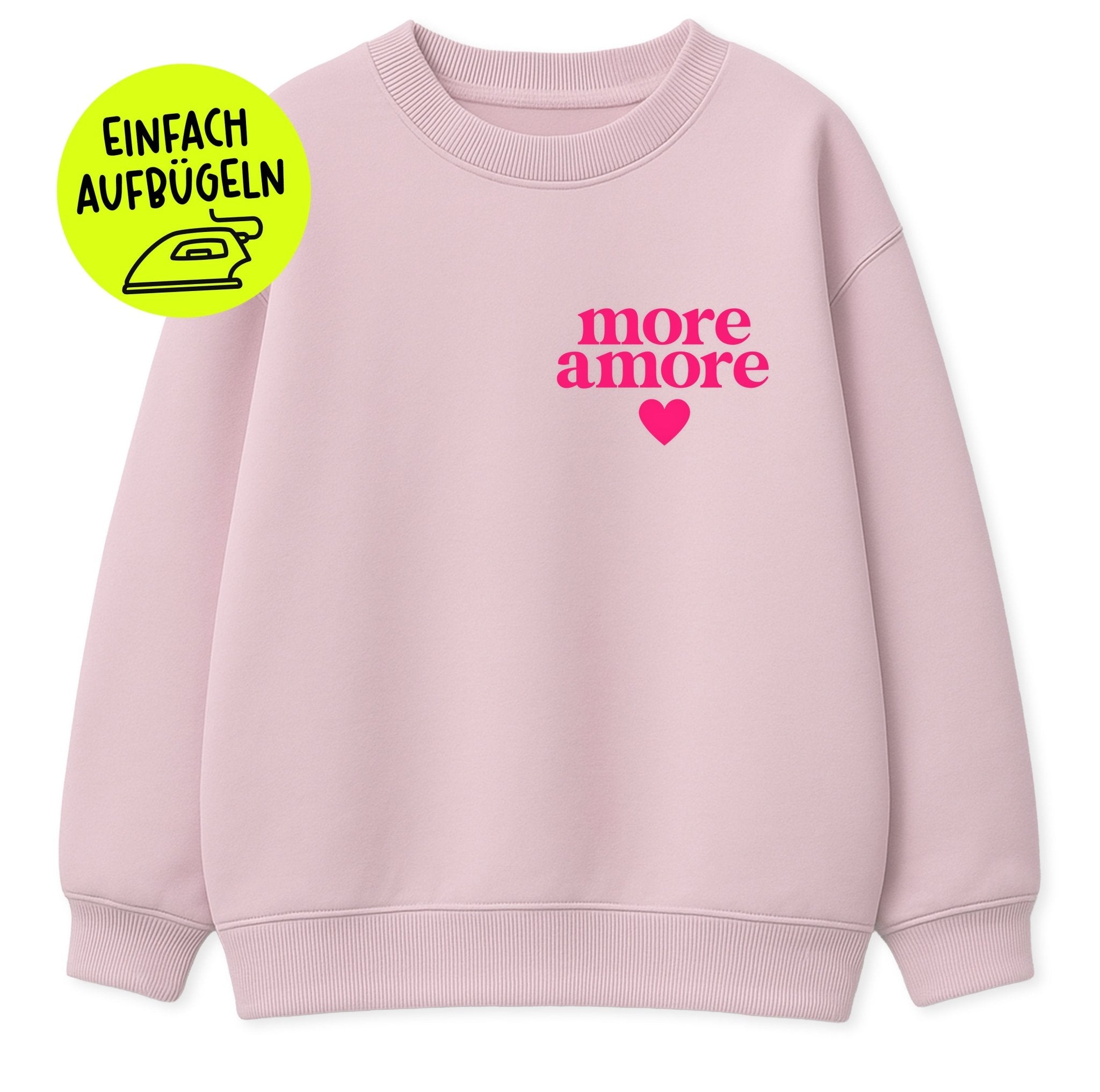 Flock - Patch - more amore *iron - on* - Paul & Clara