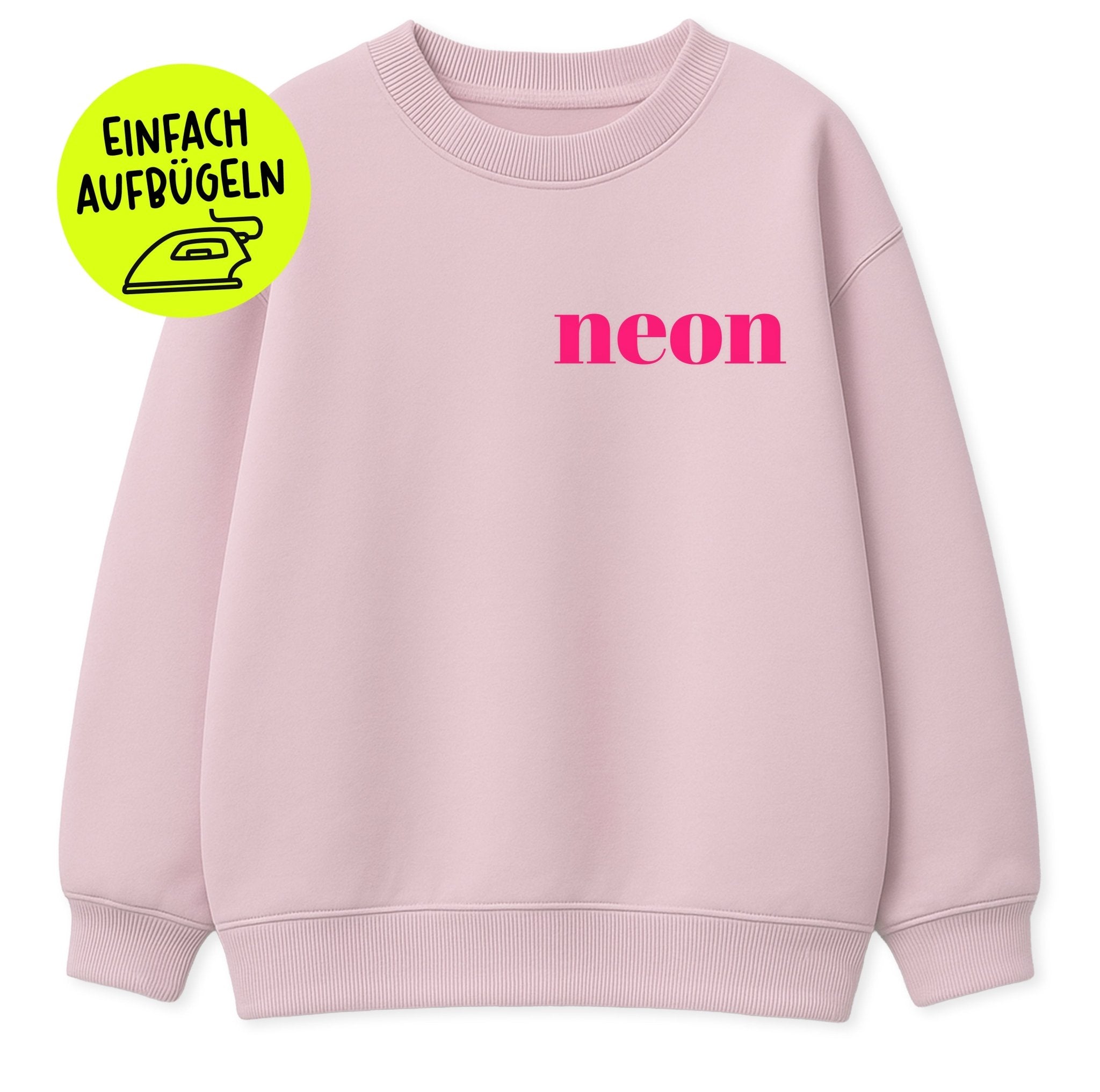 Flock - Patch - neon *iron - on* - Paul & Clara