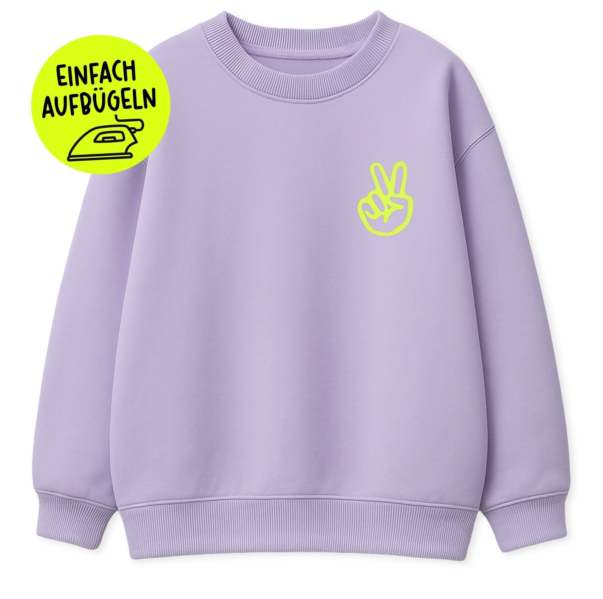 Flock - Patch - peace *iron - on* - Paul & Clara