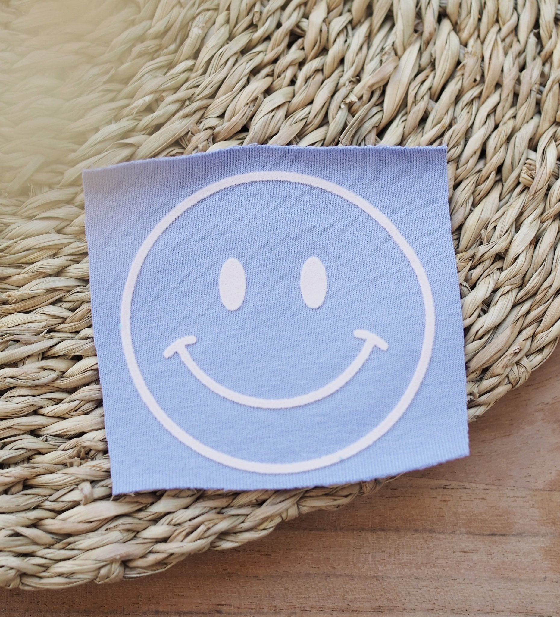 Flock - Patch - Smile *iron - on* - Paul & Clara