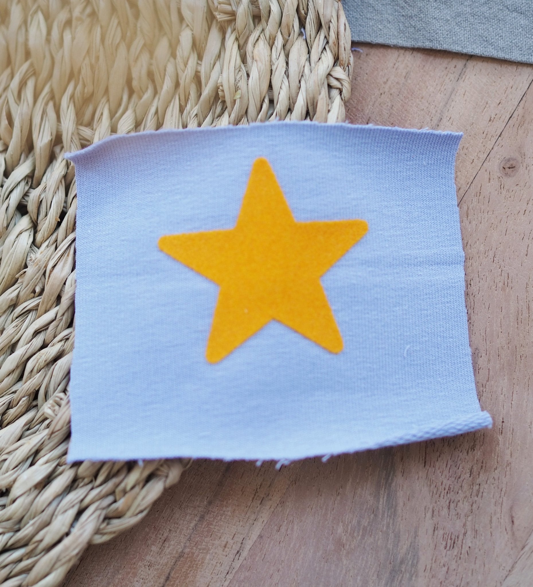 Flock - Patch - Stern *iron - on* - Paul & Clara