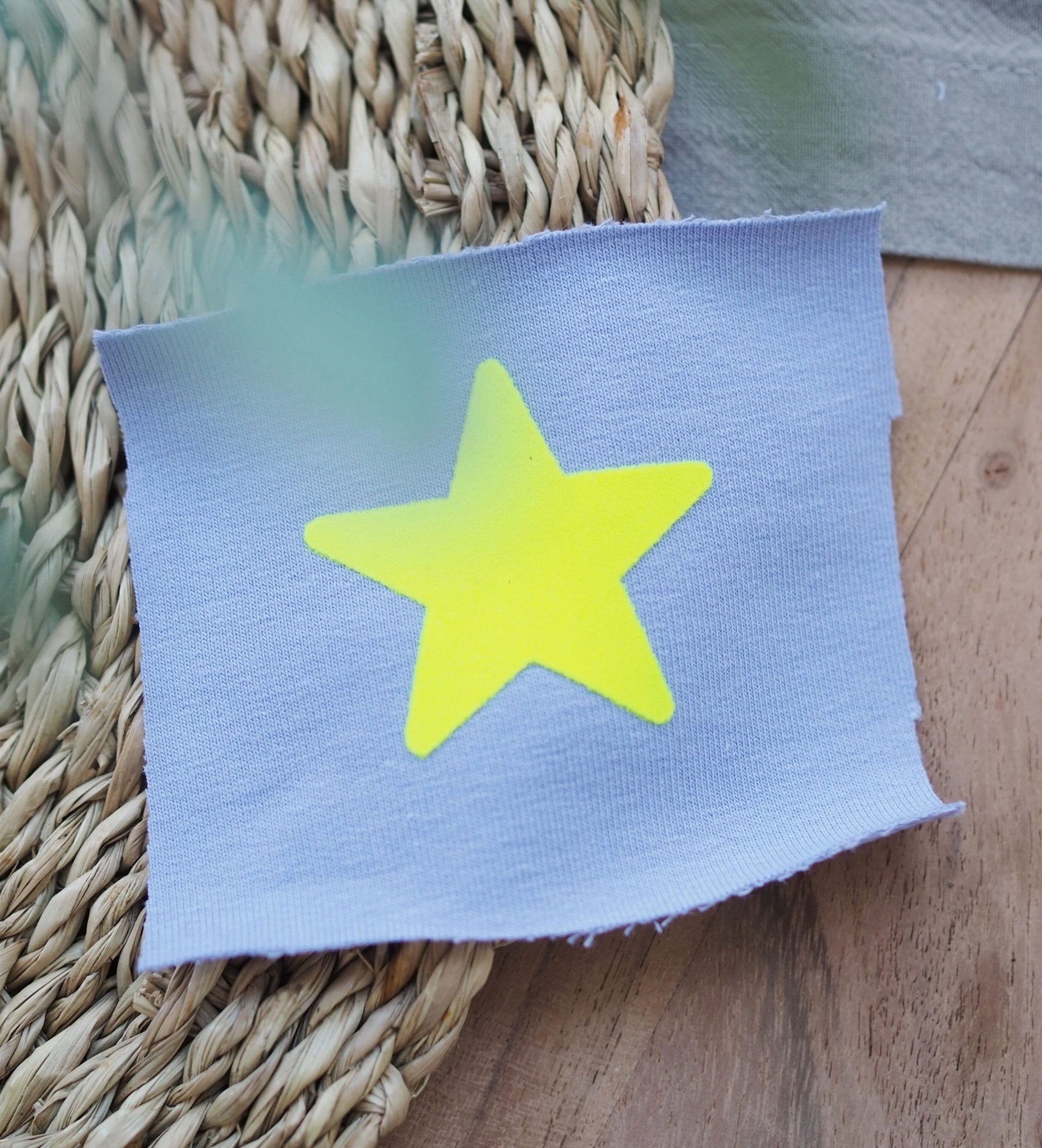 Flock - Patch - Stern *iron - on* - Paul & Clara