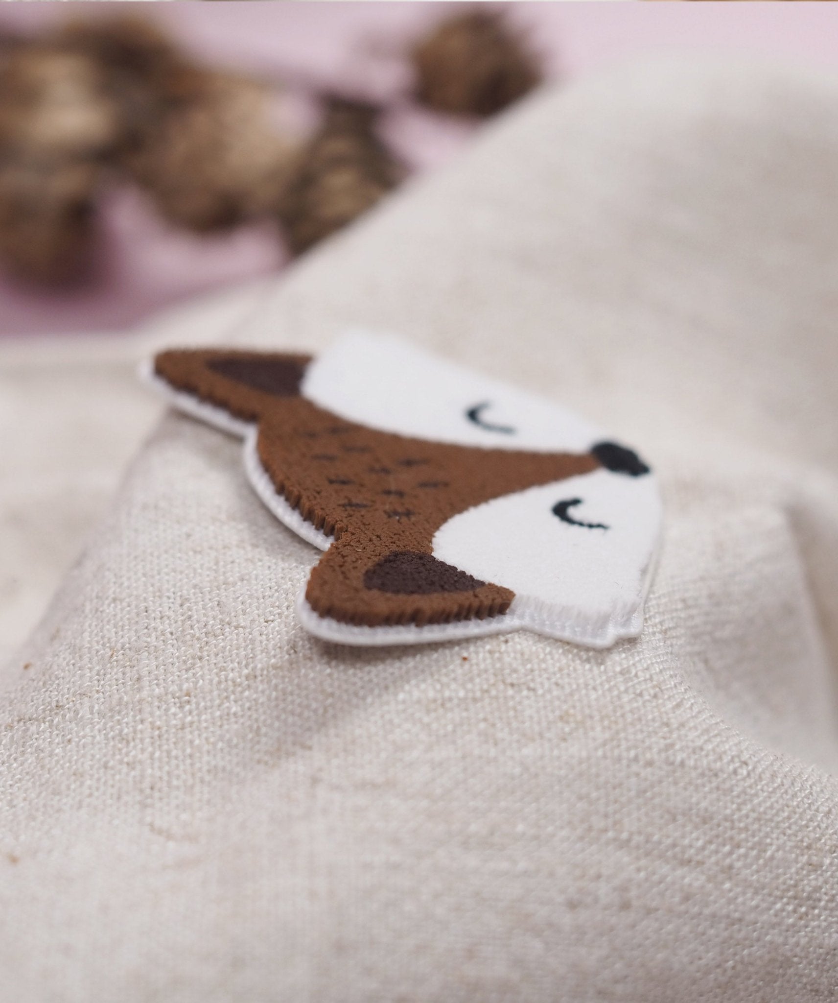 Fluff Patch - Fuchs *iron - on* - Paul & Clara