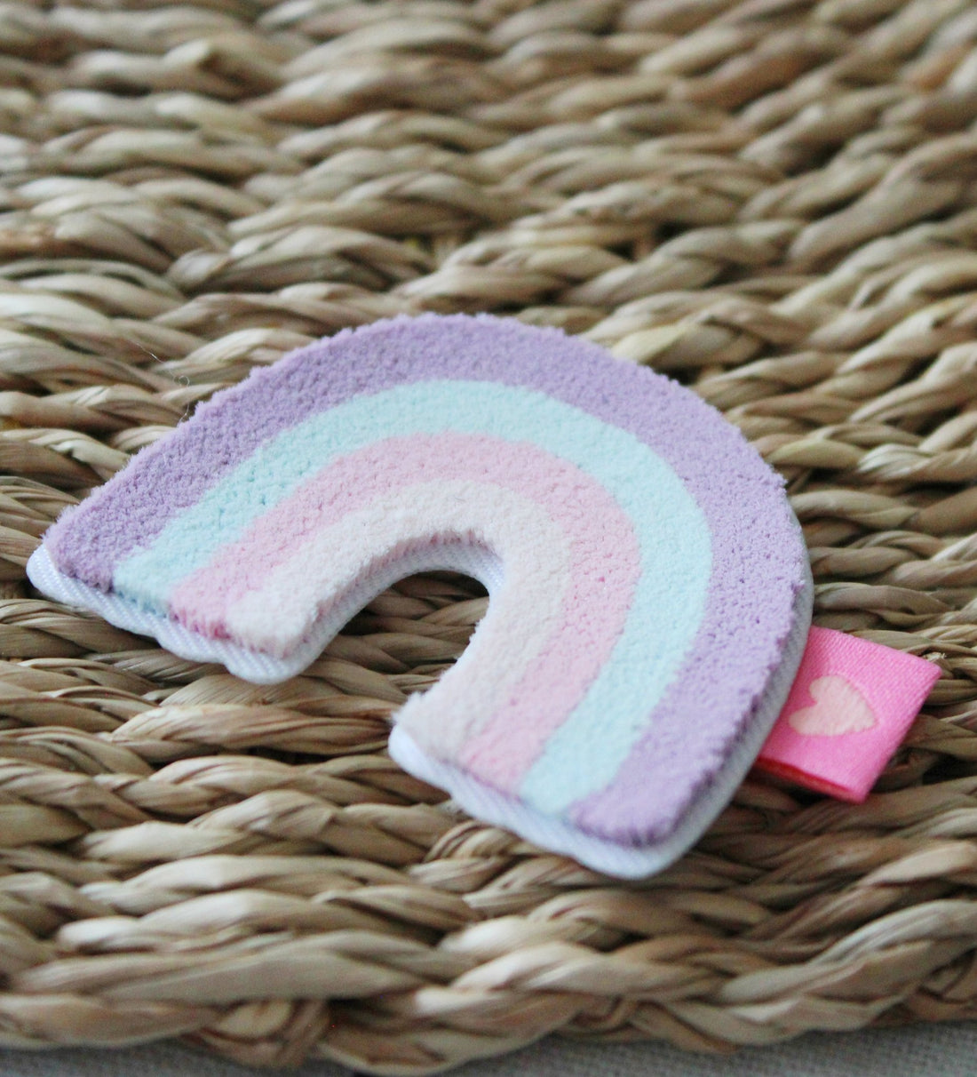 Fluff Patch - Regenbogen *iron - on* - Paul & Clara