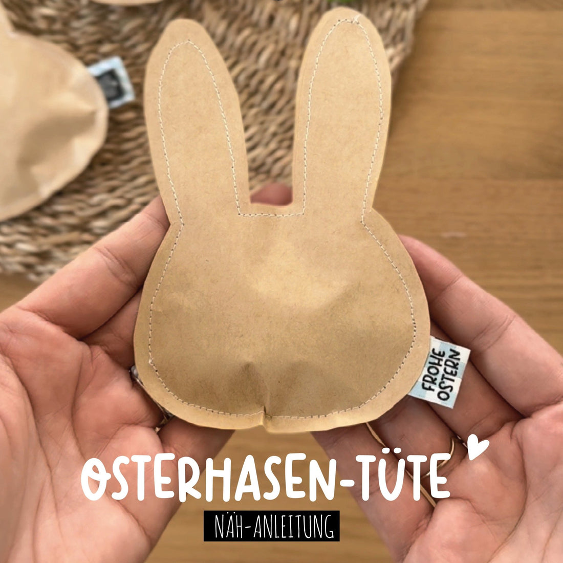 Freebook - 3 - in - 1 Osterhase - Paul & Clara