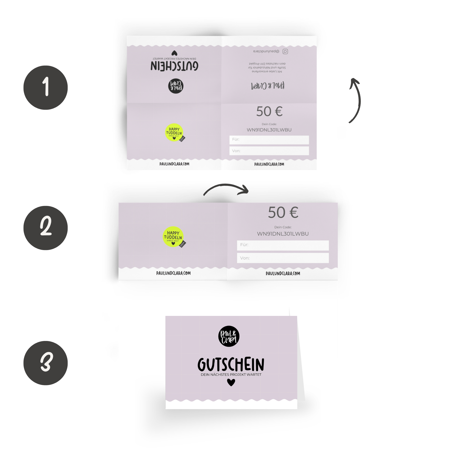 ✨ Geschenkgutschein AKTION ✨ - Paul & Clara