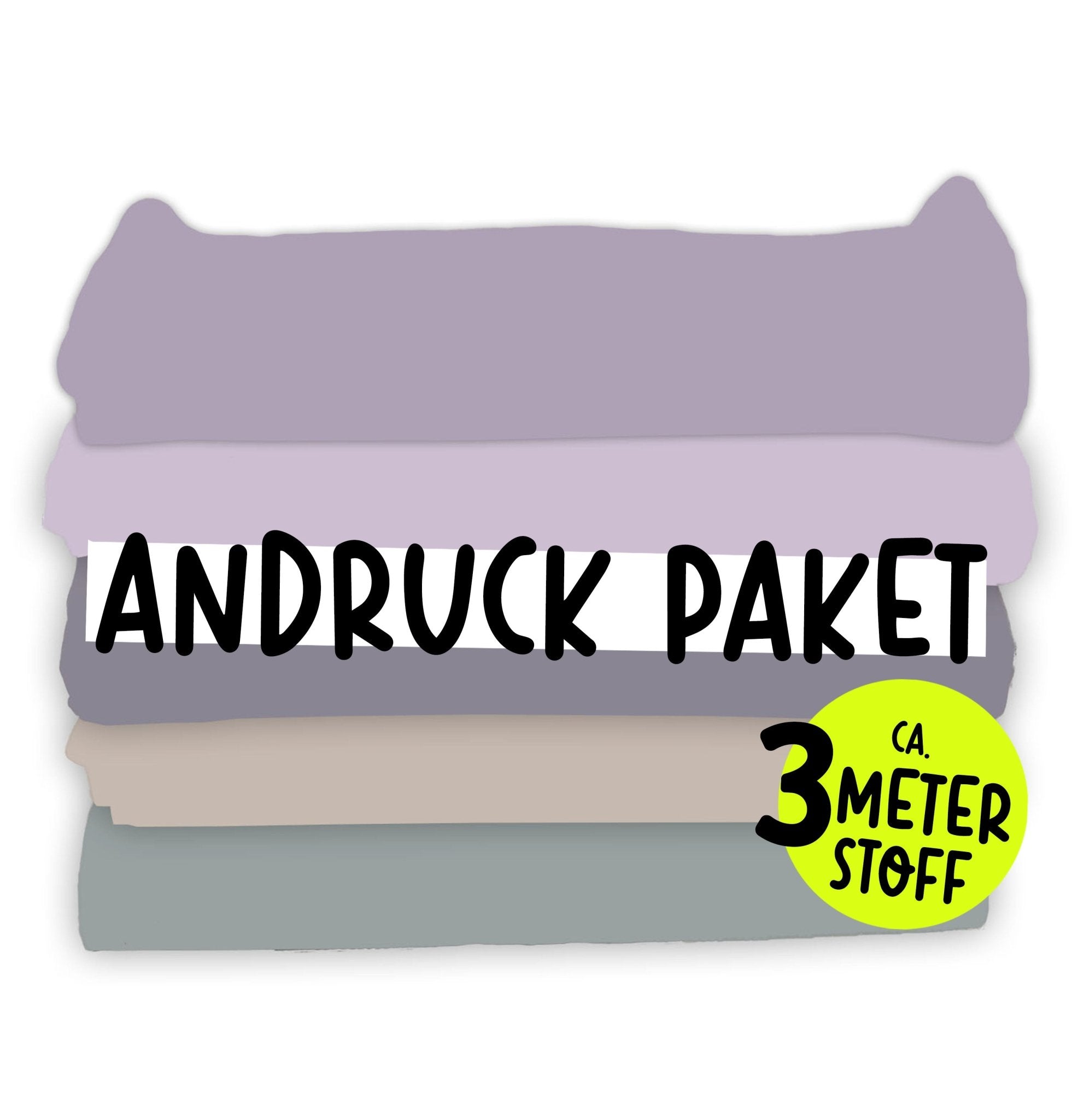 Glücks - Paket EPs - Andruck - Stoffe *MÄDCHEN* 1 kg - Paul & Clara