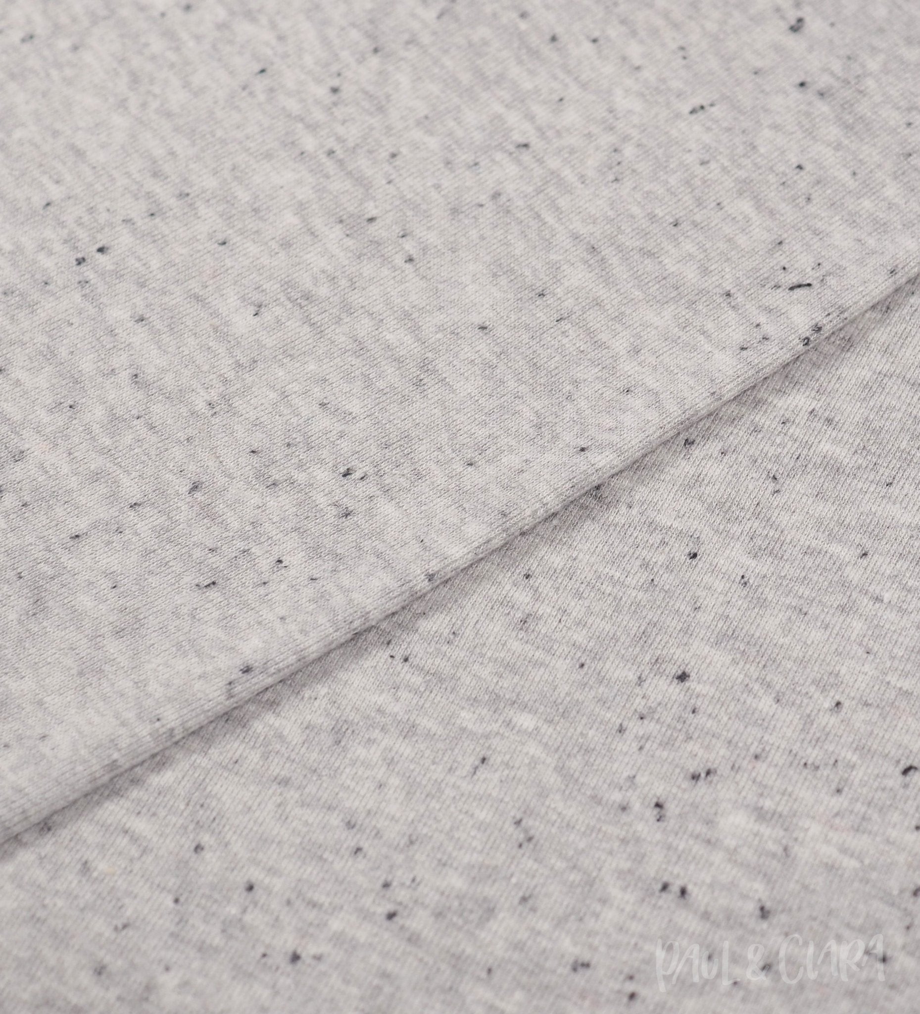 Jersey meliert - Grau - Paul & Clara