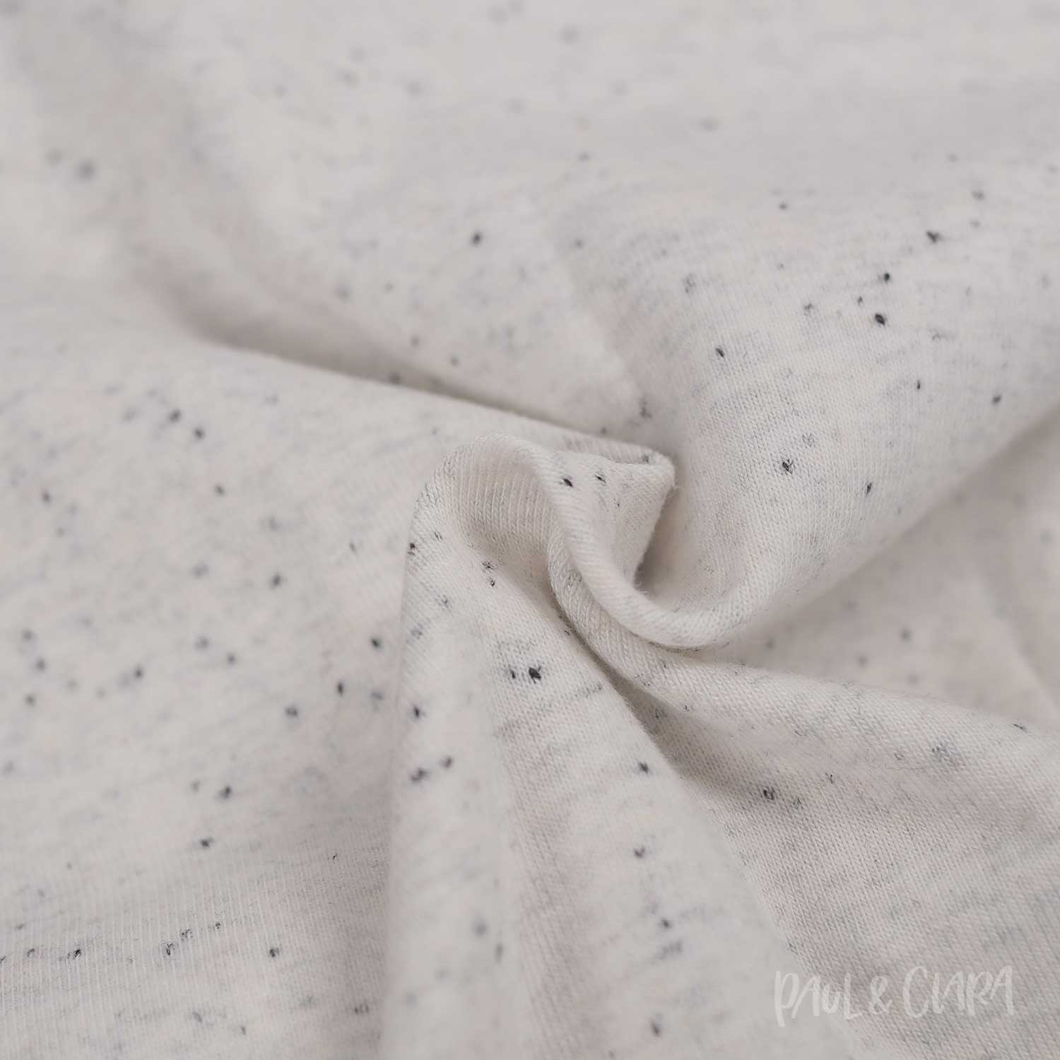 Jersey meliert - Hellgrau - Paul & Clara