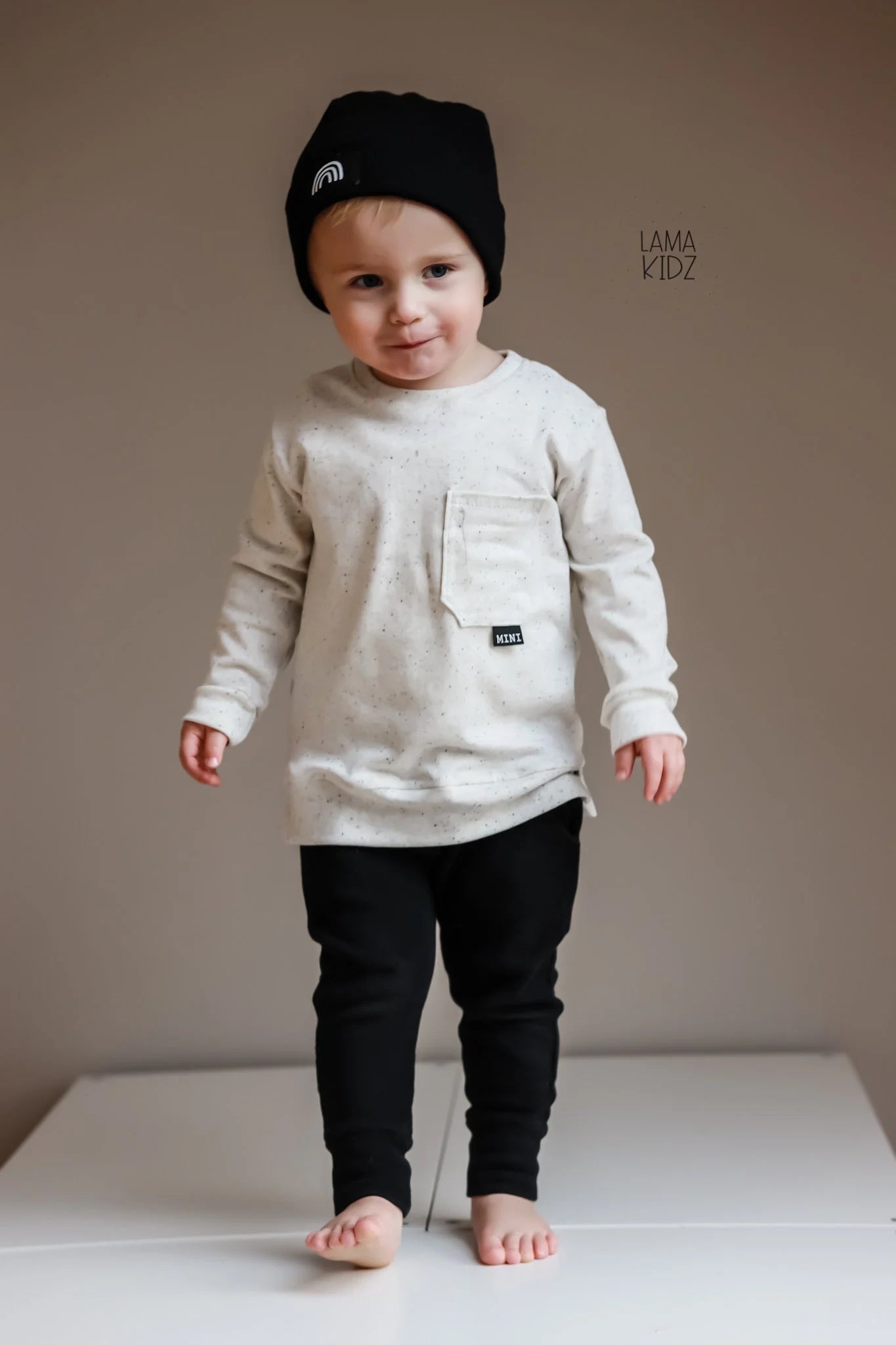 Jersey meliert - Hellgrau - Paul & Clara