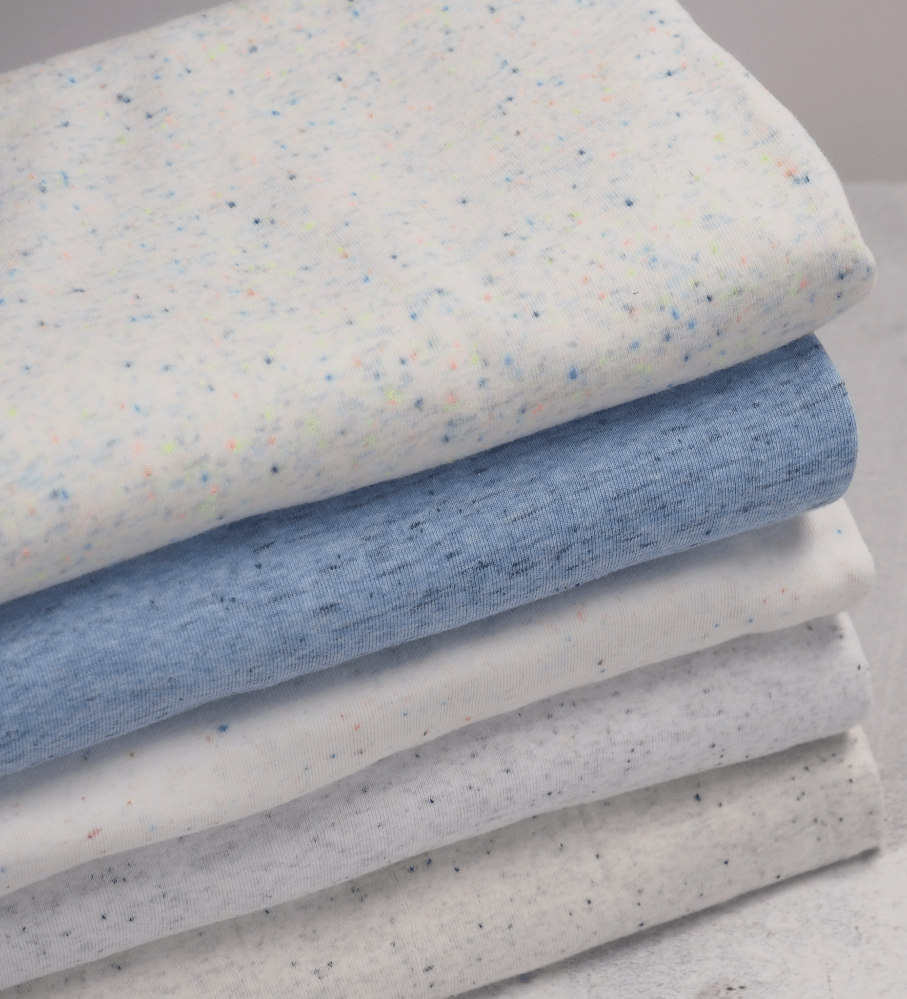 Jersey meliert - Hellgrau - Paul & Clara