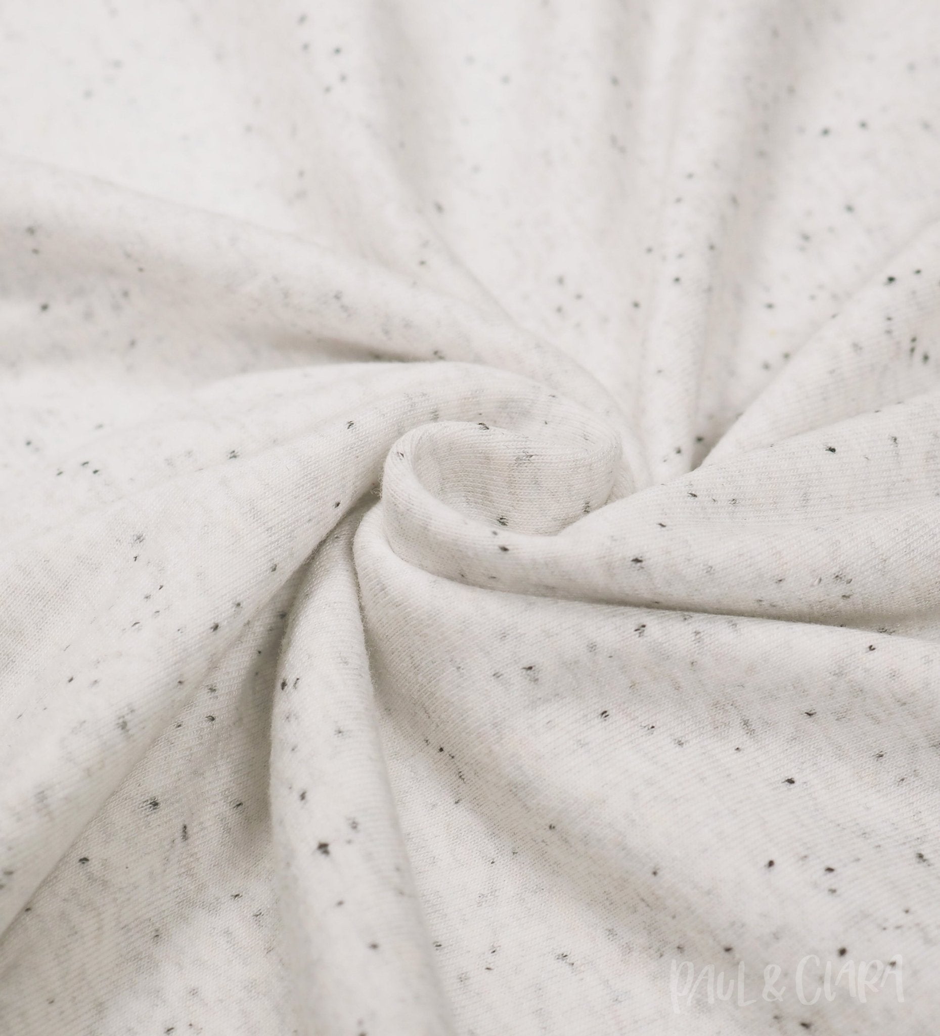 Jersey meliert - Hellgrau - Paul & Clara