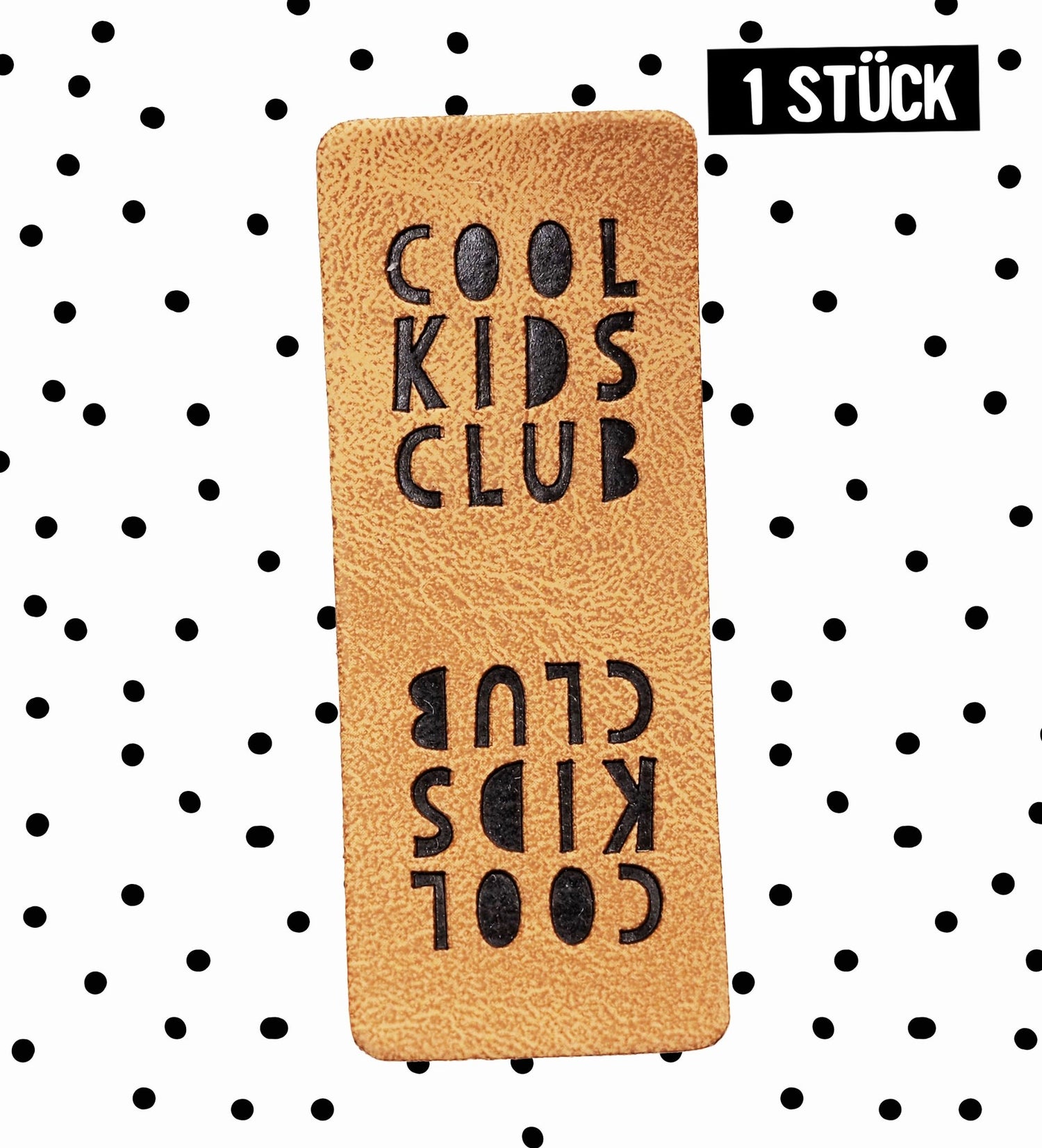 Klapp - Kunstlederlabel - cool kids club - Paul & Clara