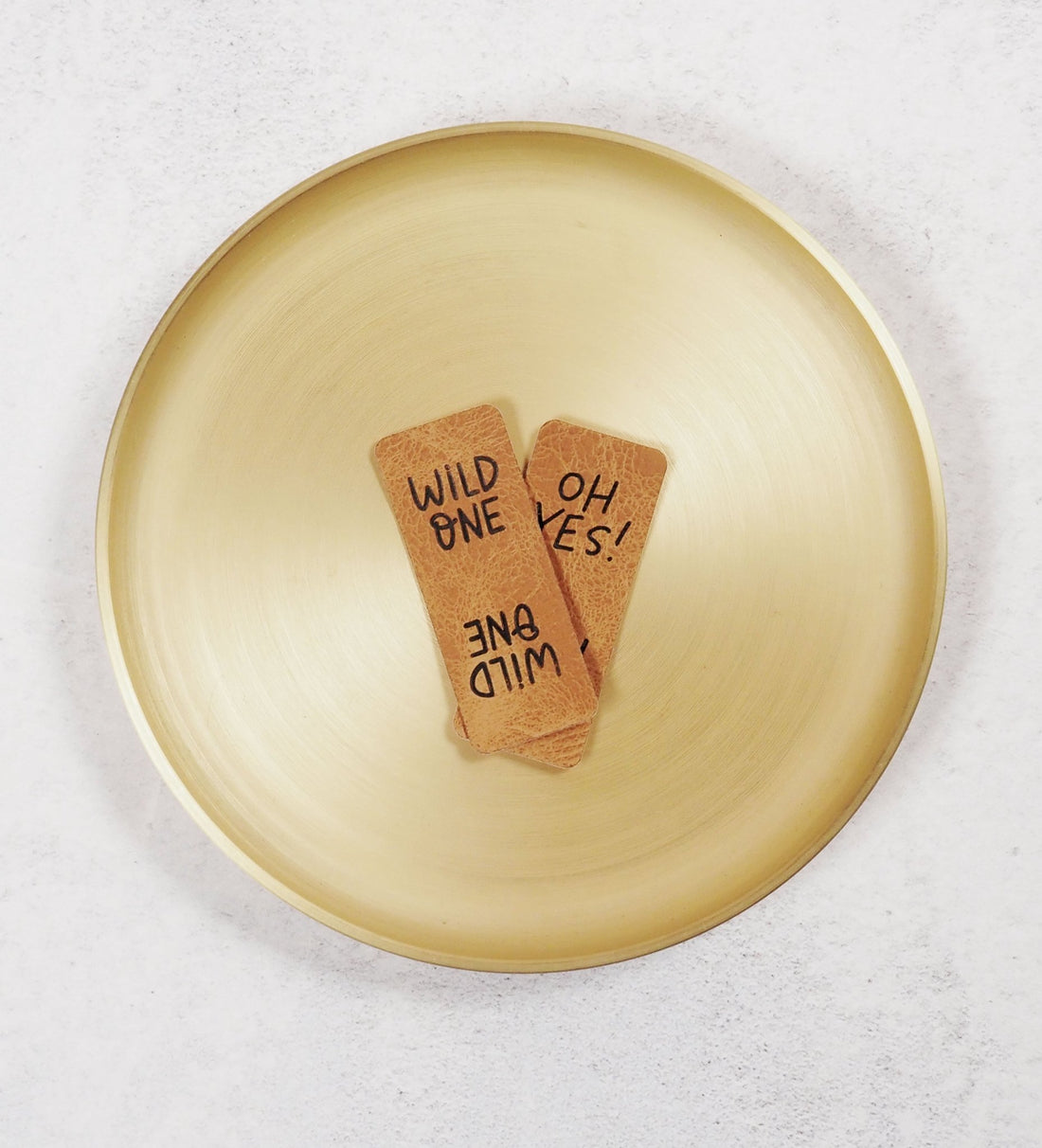 Klapp - Kunstlederlabel - OH YES - Paul & Clara