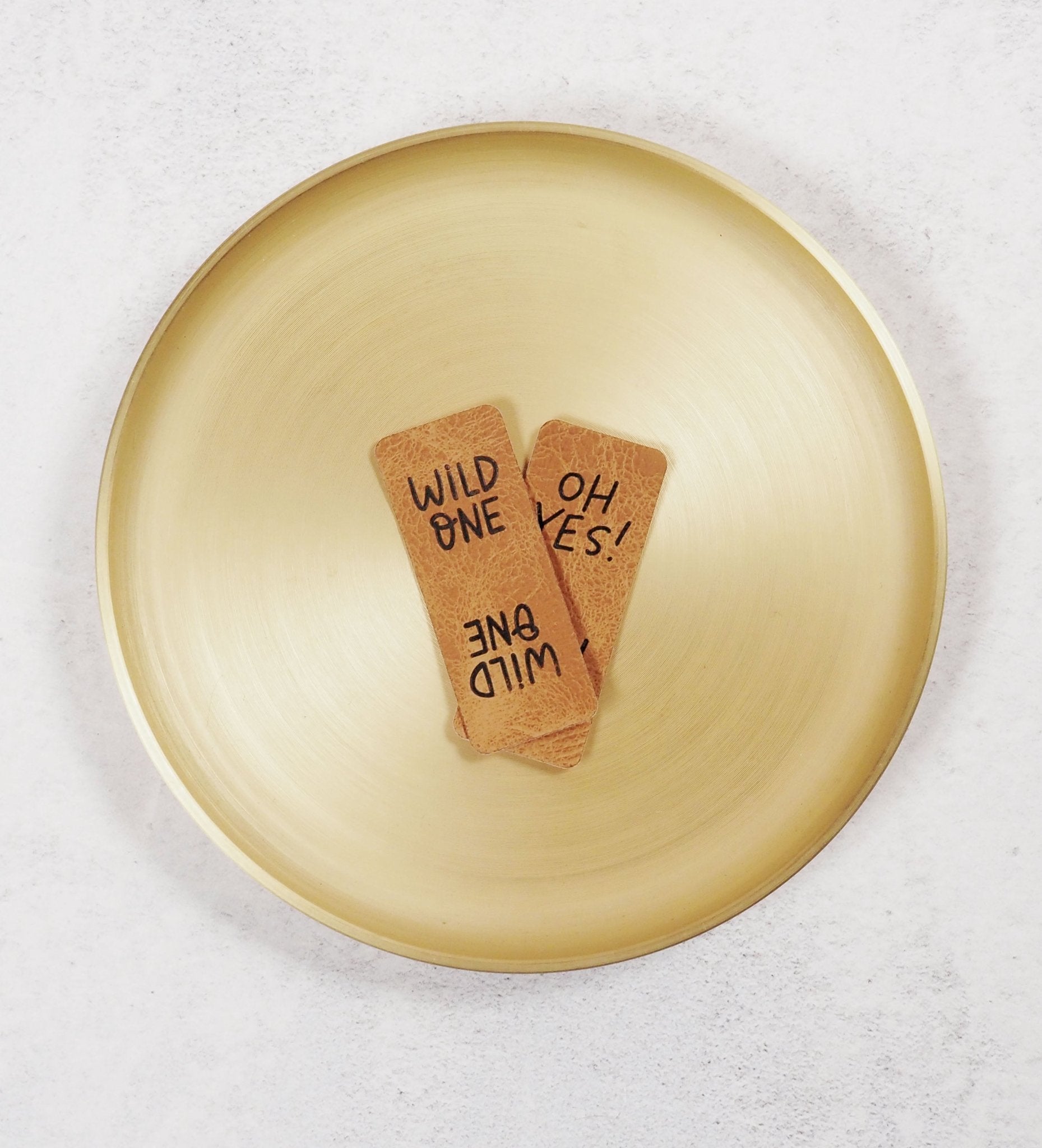 Klapp - Kunstlederlabel - OH YES - Paul & Clara