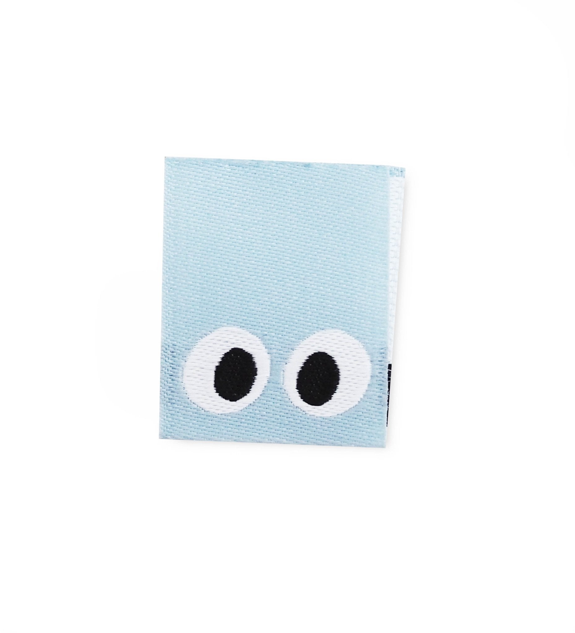 Klapp - Weblabel *augen* blau - Paul & Clara