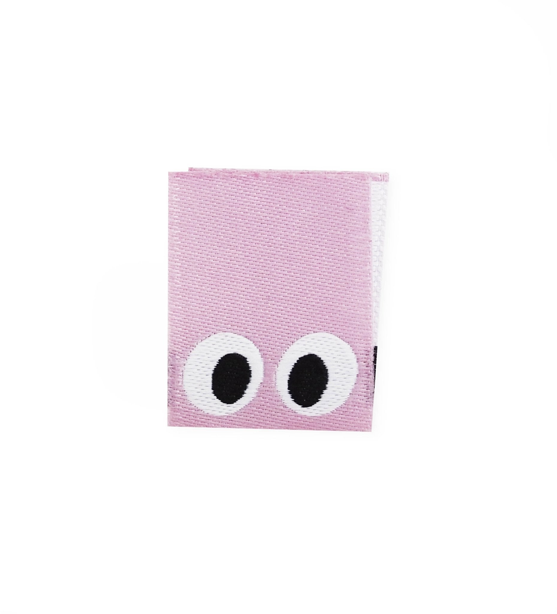 Klapp - Weblabel *augen* lila - Paul & Clara