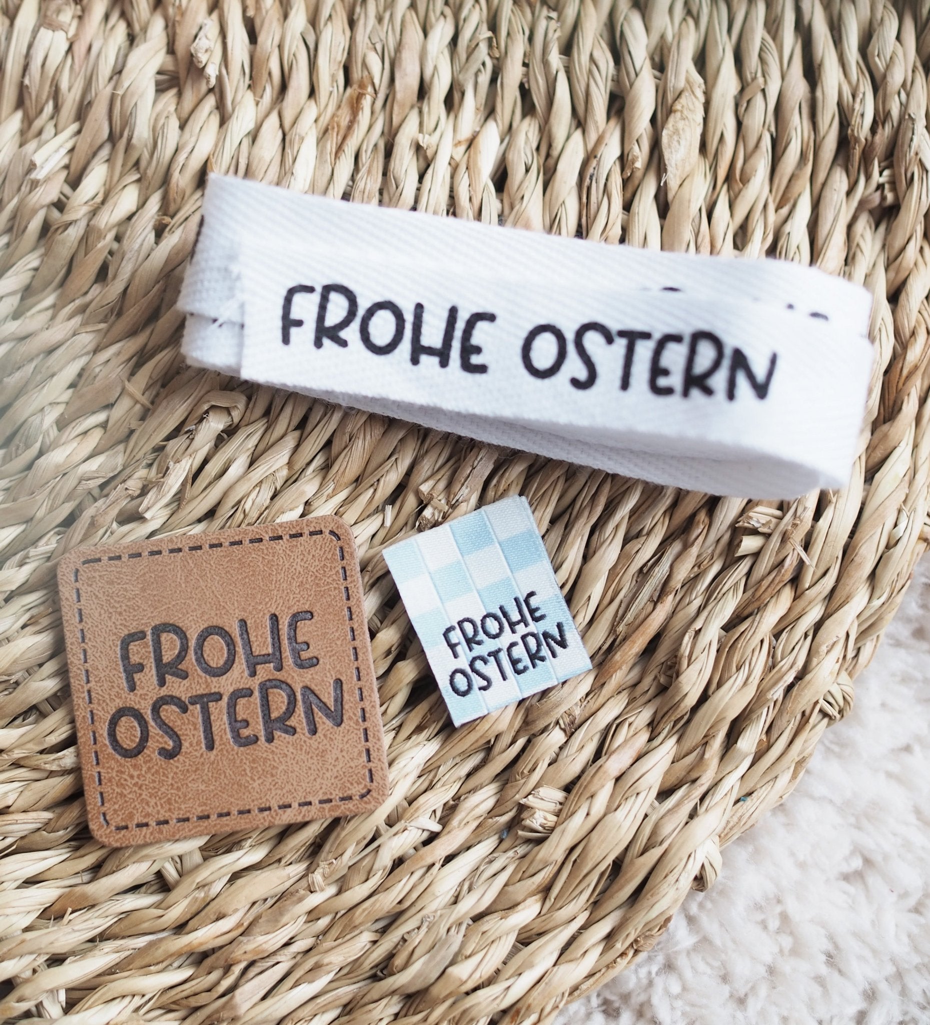 Klapp - Weblabel *frohe ostern* - Paul & Clara