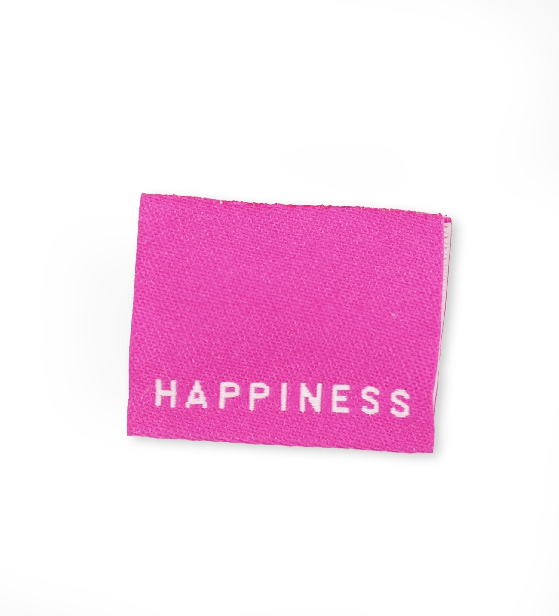 Klapp - Weblabel *happiness* neonpink - Paul & Clara