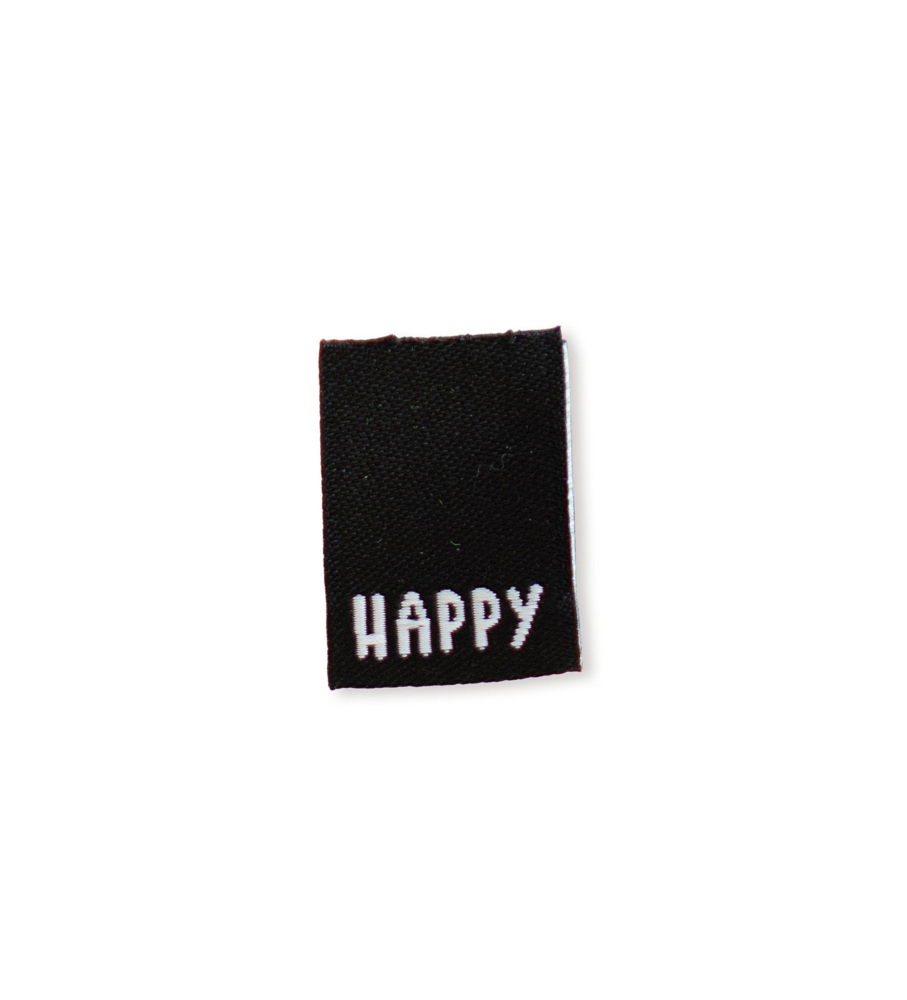 Klapp - Weblabel - happy *schwarz* - Paul & Clara