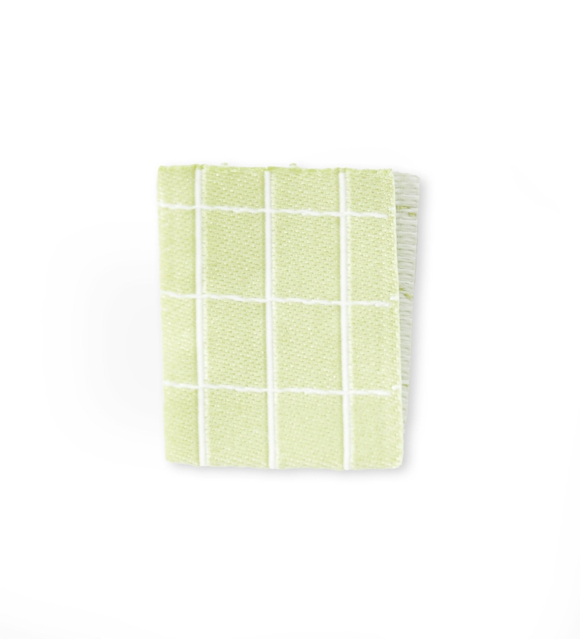 Klapp - Weblabel *Karo* Hellgrün - Paul & Clara