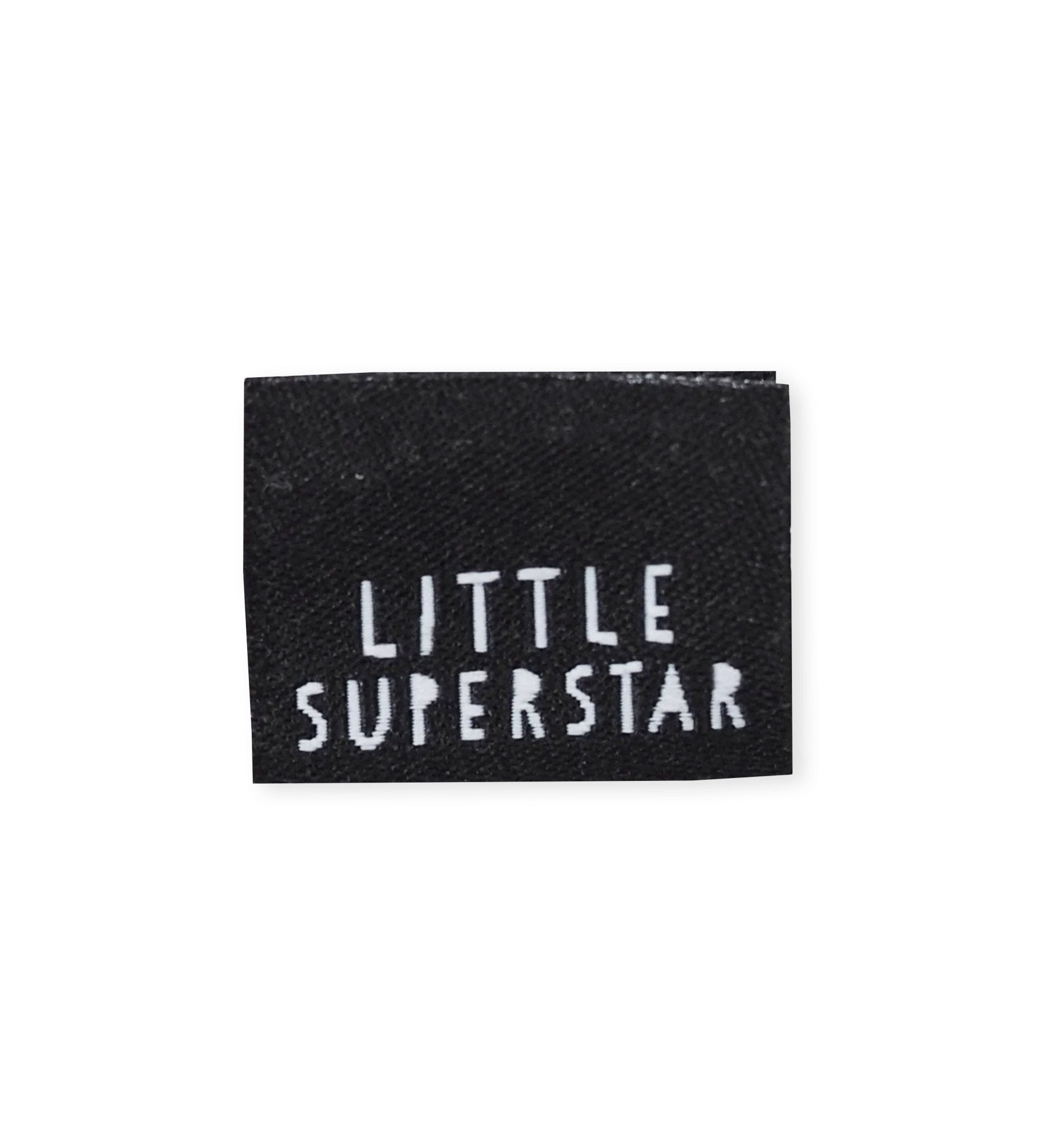 Klapp - Weblabel - *little superstar* schwarz* - Paul & Clara