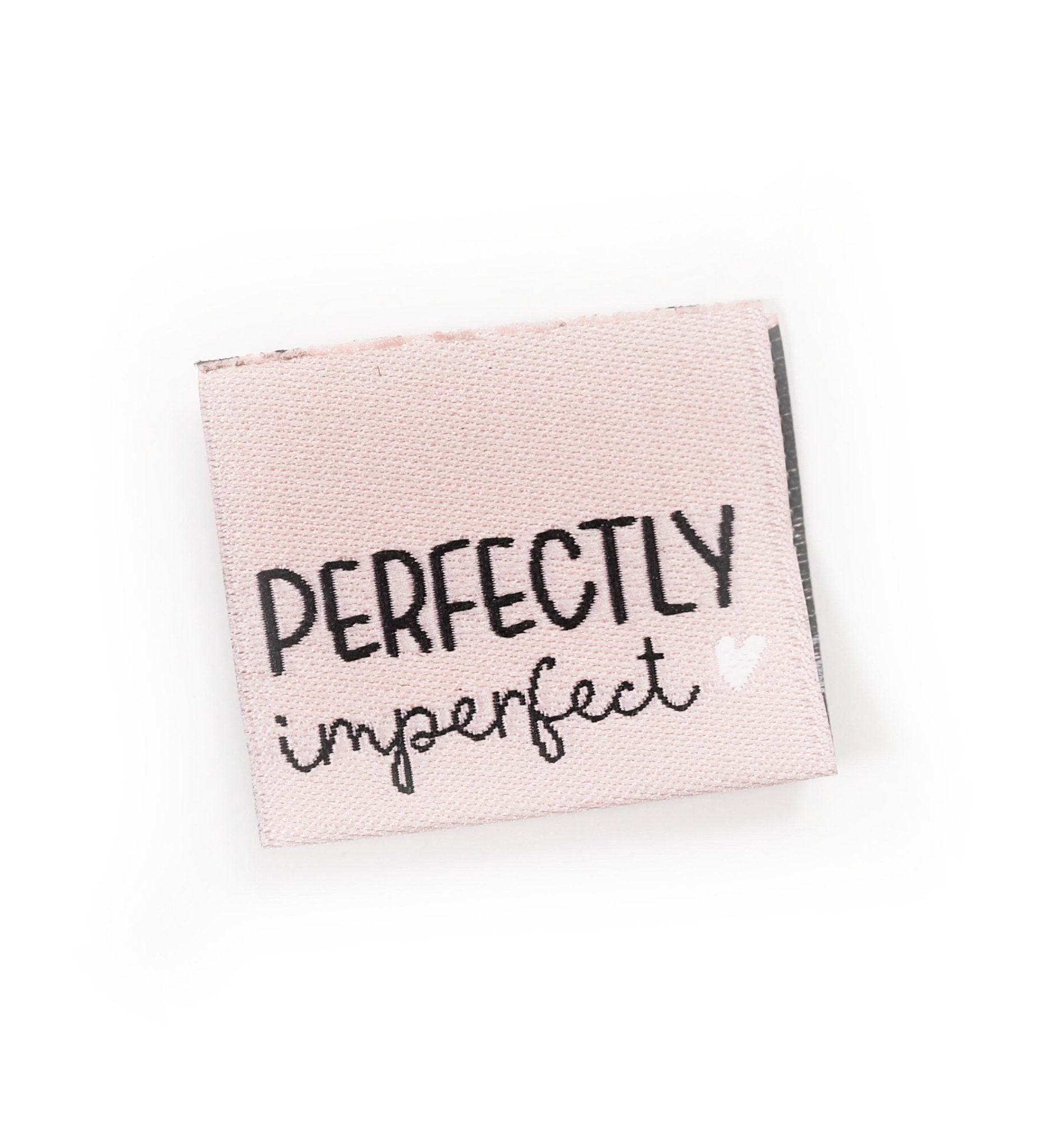 Klapp - Weblabel *perfectly imperfect* rosa - Paul & Clara