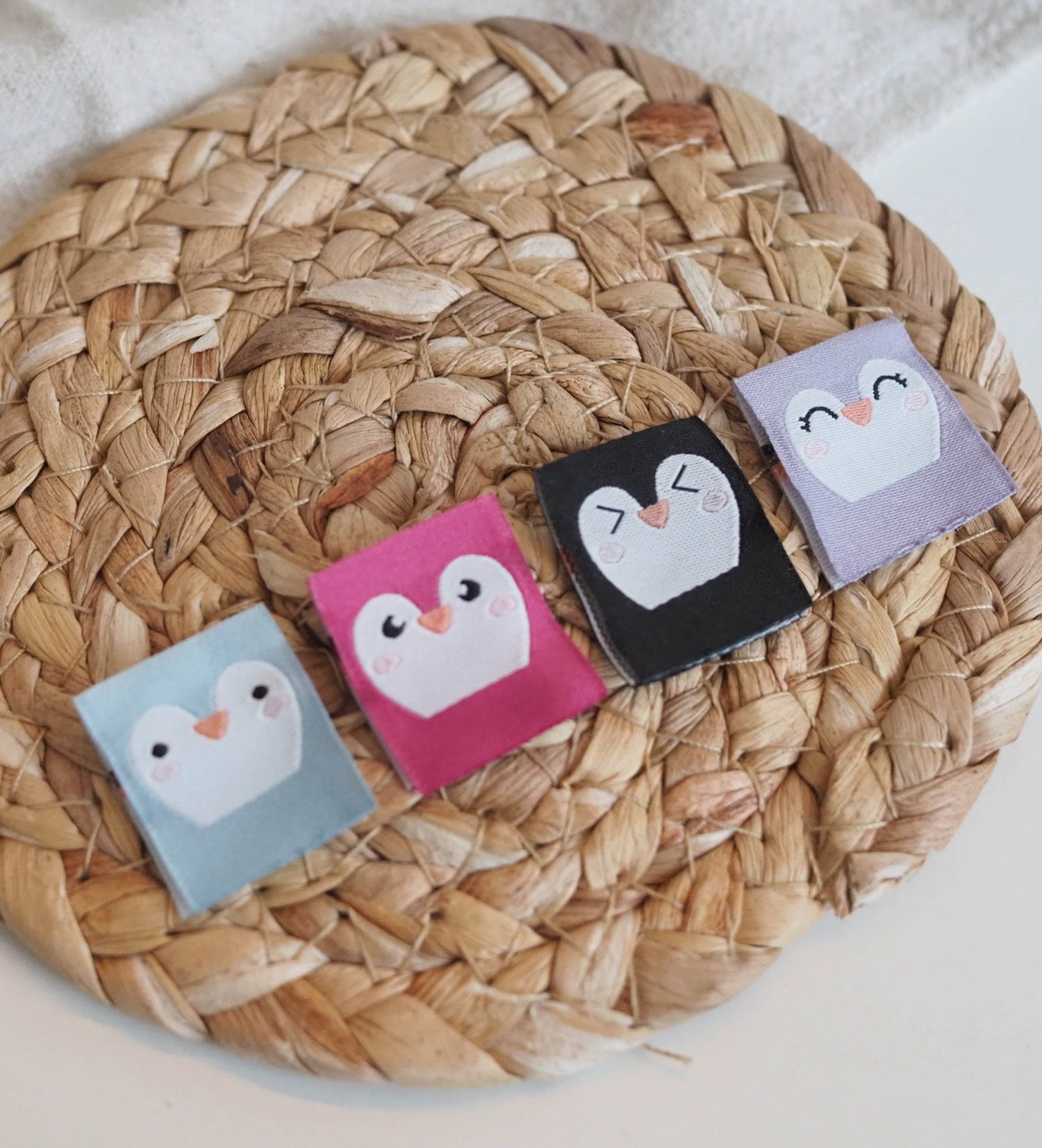 Klapp - Weblabel - Pinguin *4er - Set* - Paul & Clara