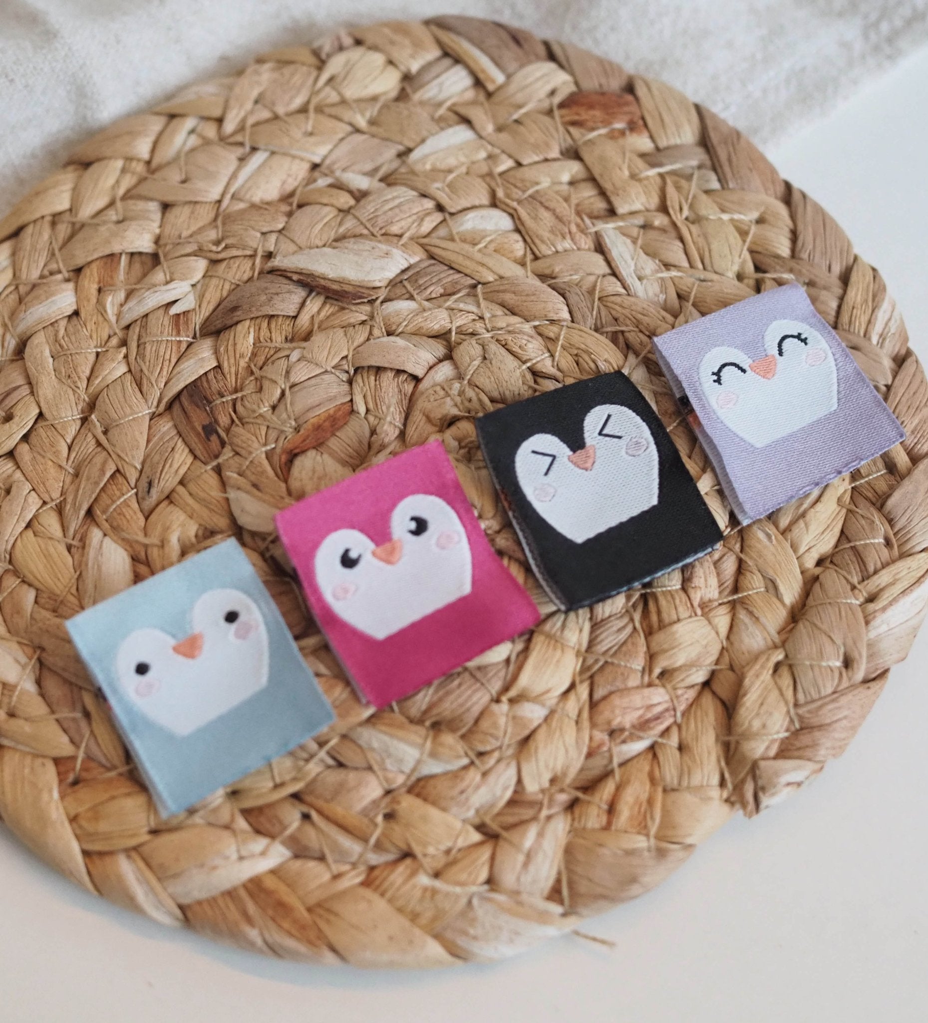 Klapp - Weblabel - Pinguin *4er - Set* - Paul & Clara