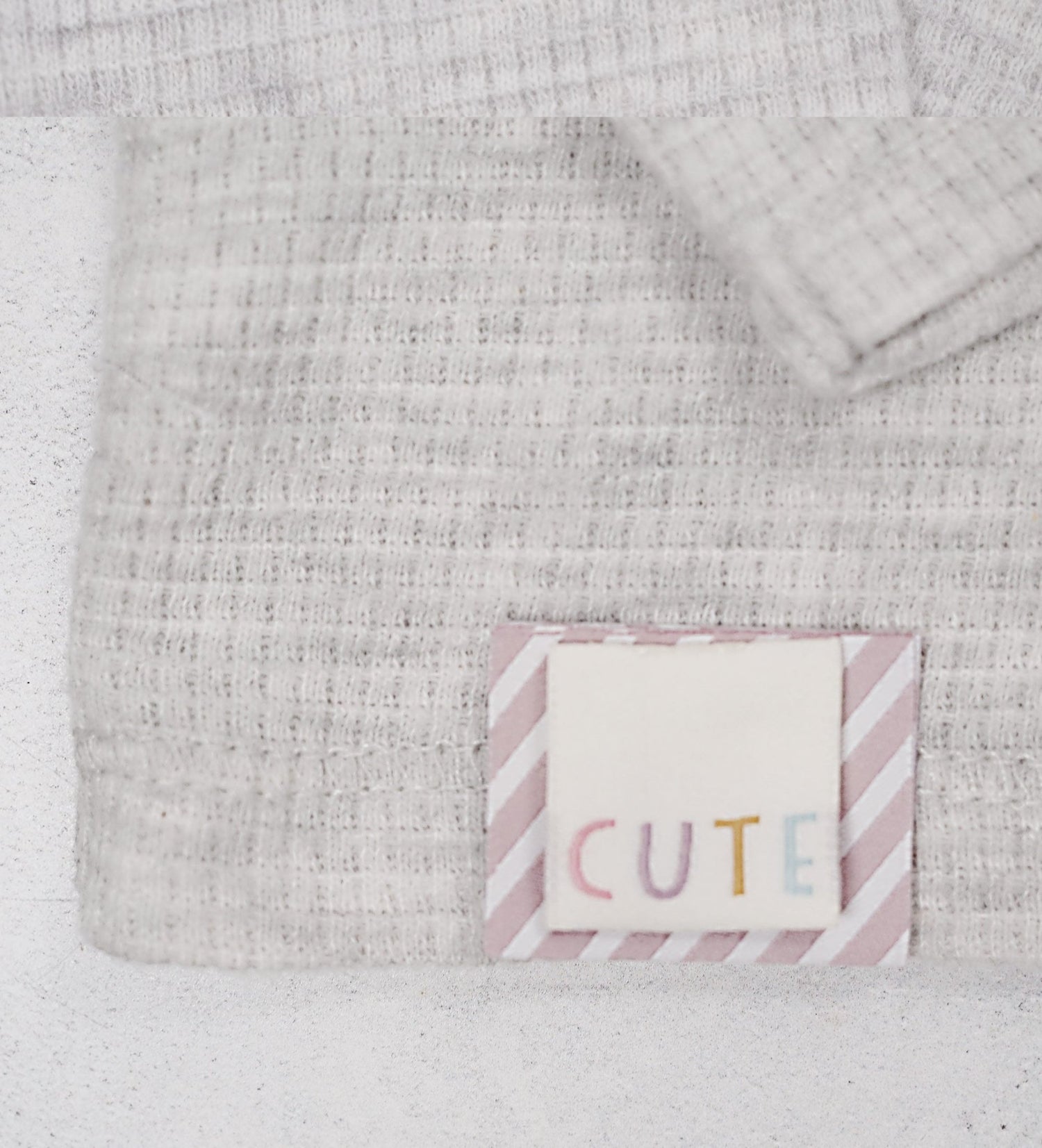 Klapp - Weblabel *Stripes - Altrosa* - Paul & Clara