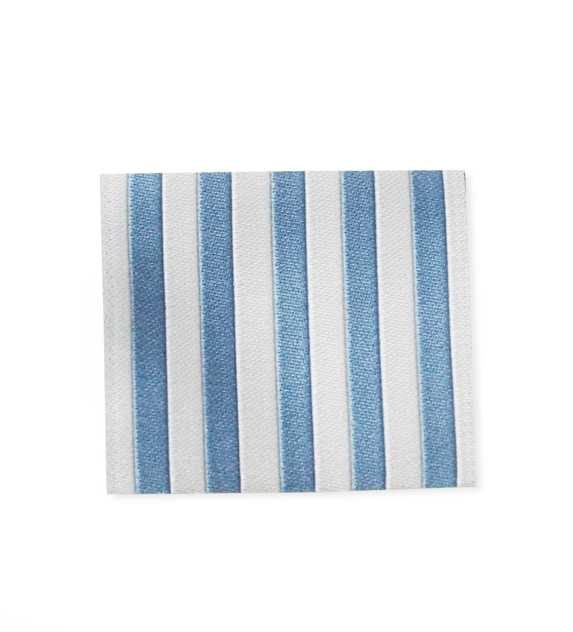 Klapp - Weblabel *Stripes* - Blau/Weiß - Paul & Clara