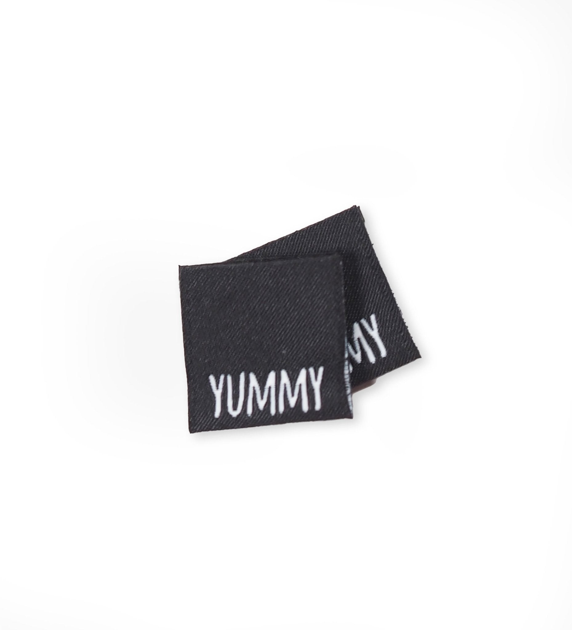 Klapp - Weblabel *yummy* schwarz - Paul & Clara