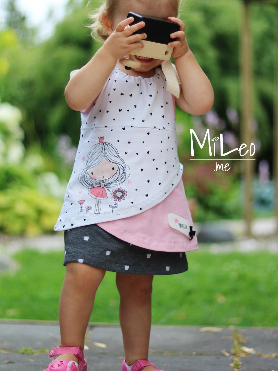 Kleine Prinzessin - XXL Panel - Blush 100 cm - Paul & Clara