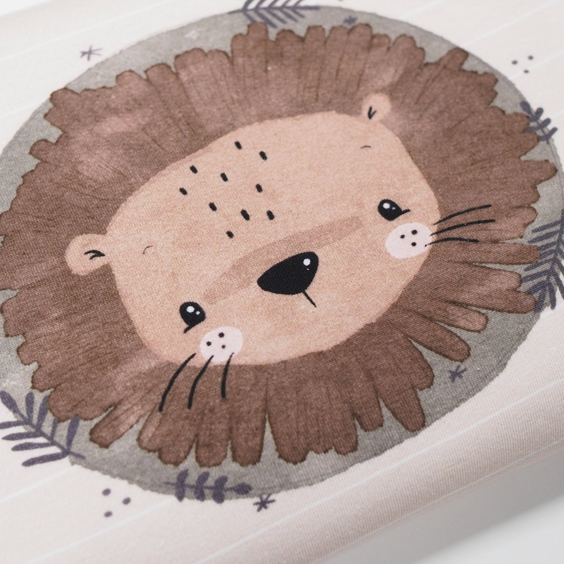 Kleiner Löwe - XXL Panel - Beige 90 cm - Paul & Clara