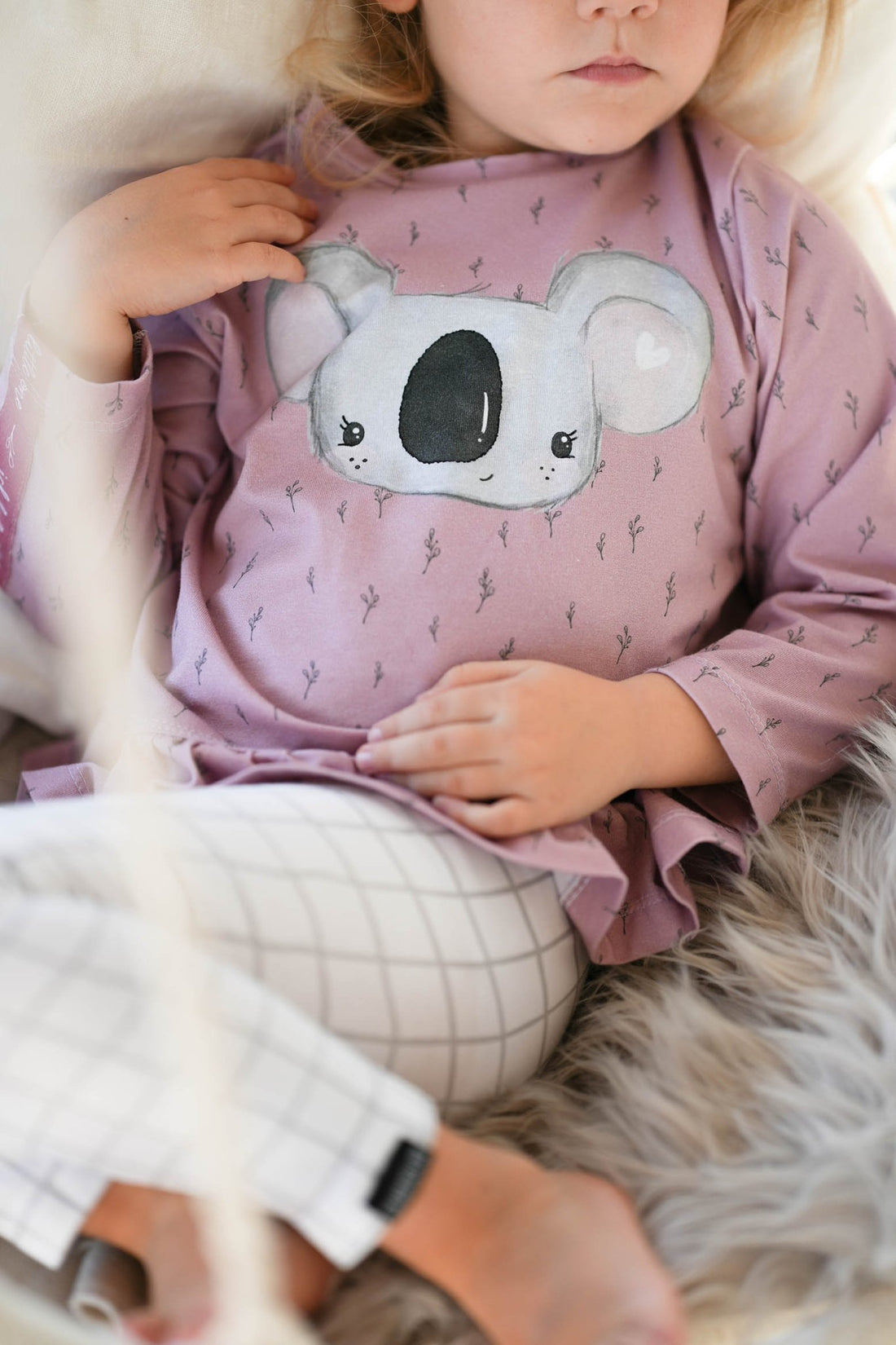 Koalalove - Panel 60 cm - Malve *Bio - Jersey* - Paul & Clara