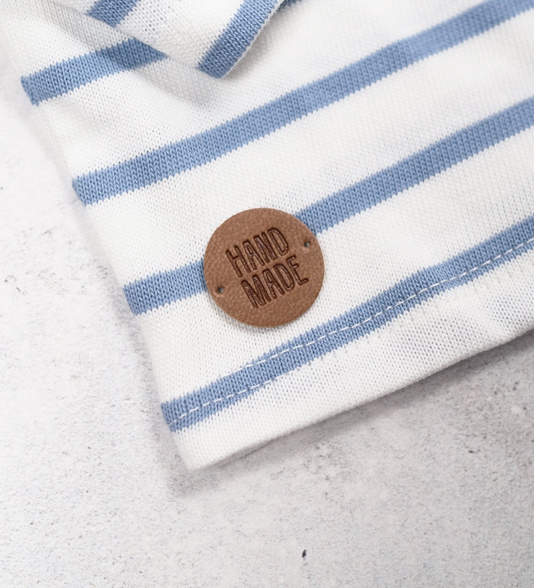 Kunstleder Patch - handmade *iron - on* - Paul & Clara