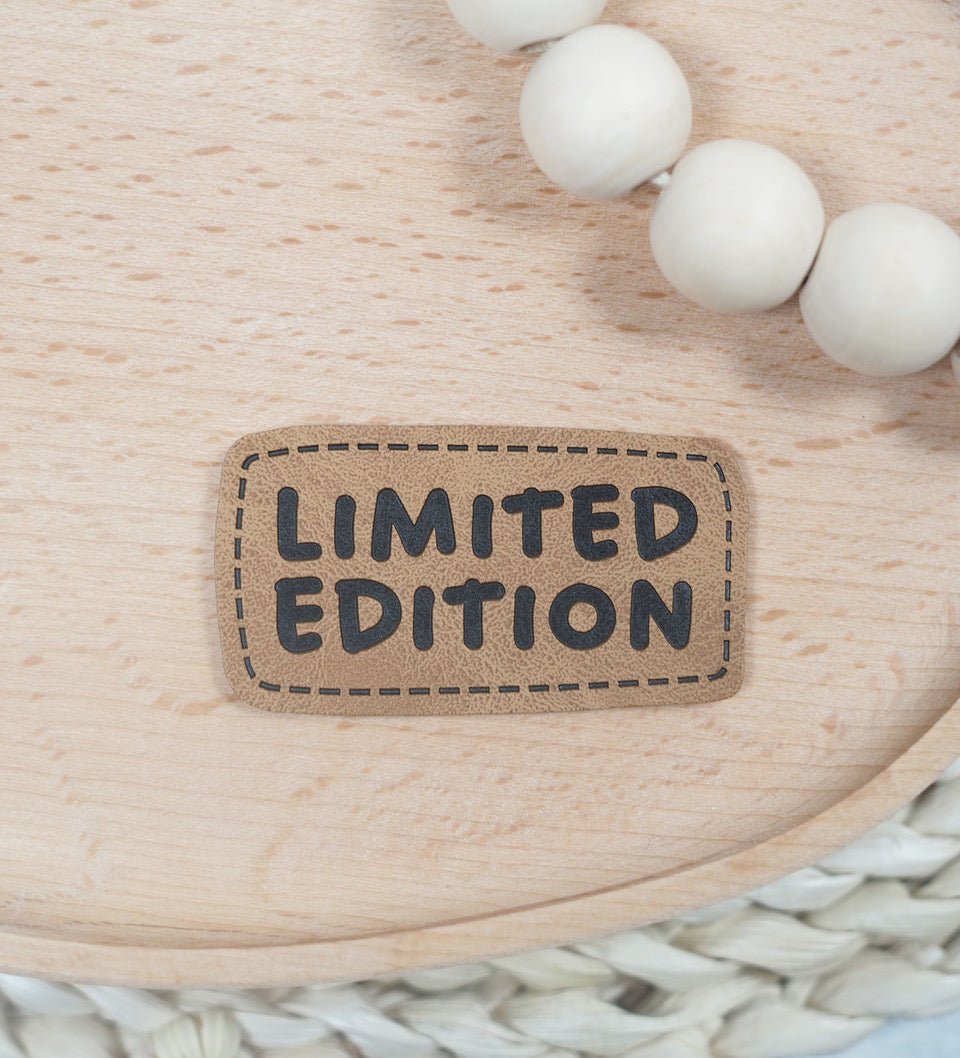 Kunstlederlabel - Limited Edition *iron - on* - Paul & Clara