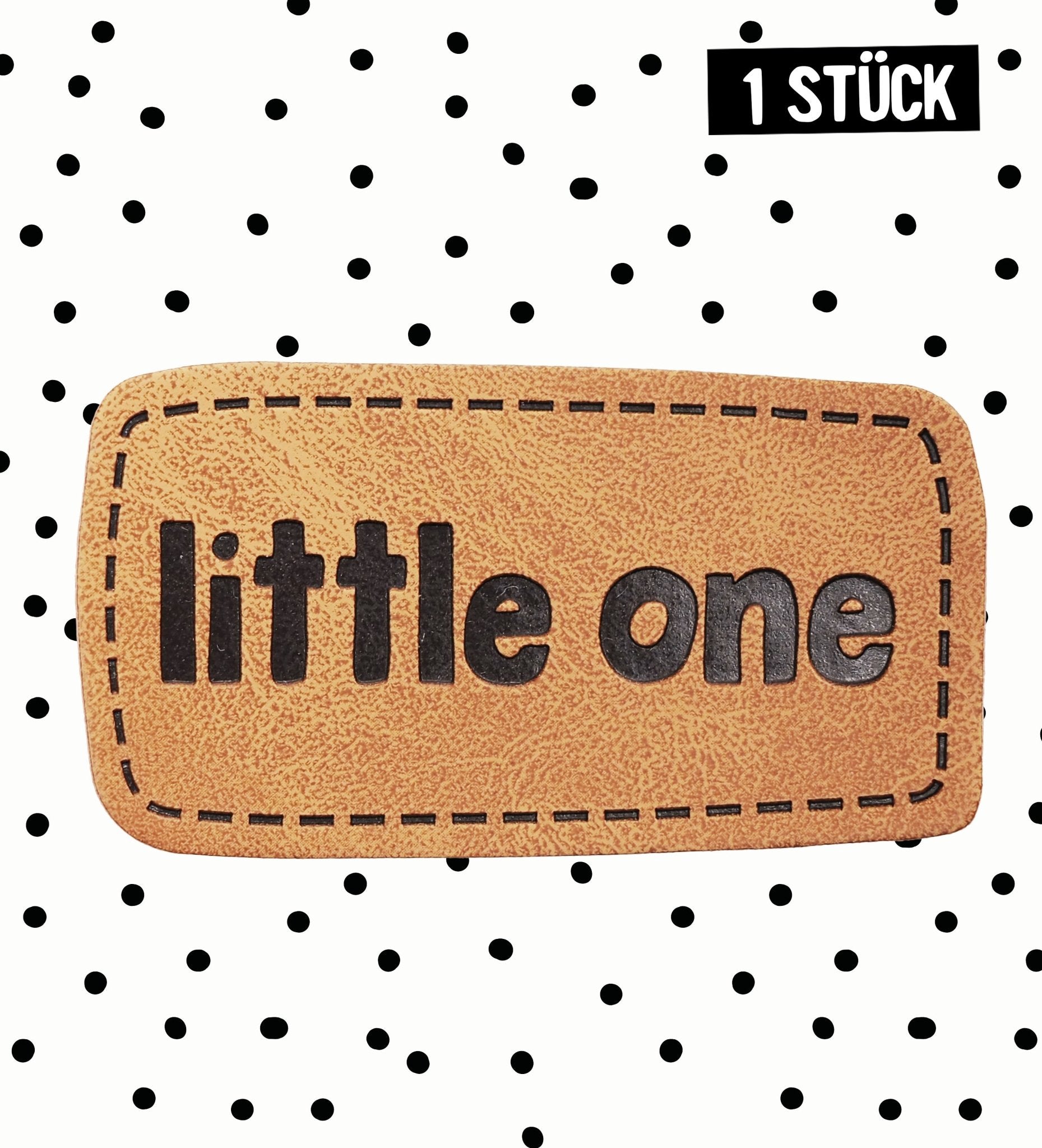 Kunstlederlabel - little one *iron - on* - Paul & Clara