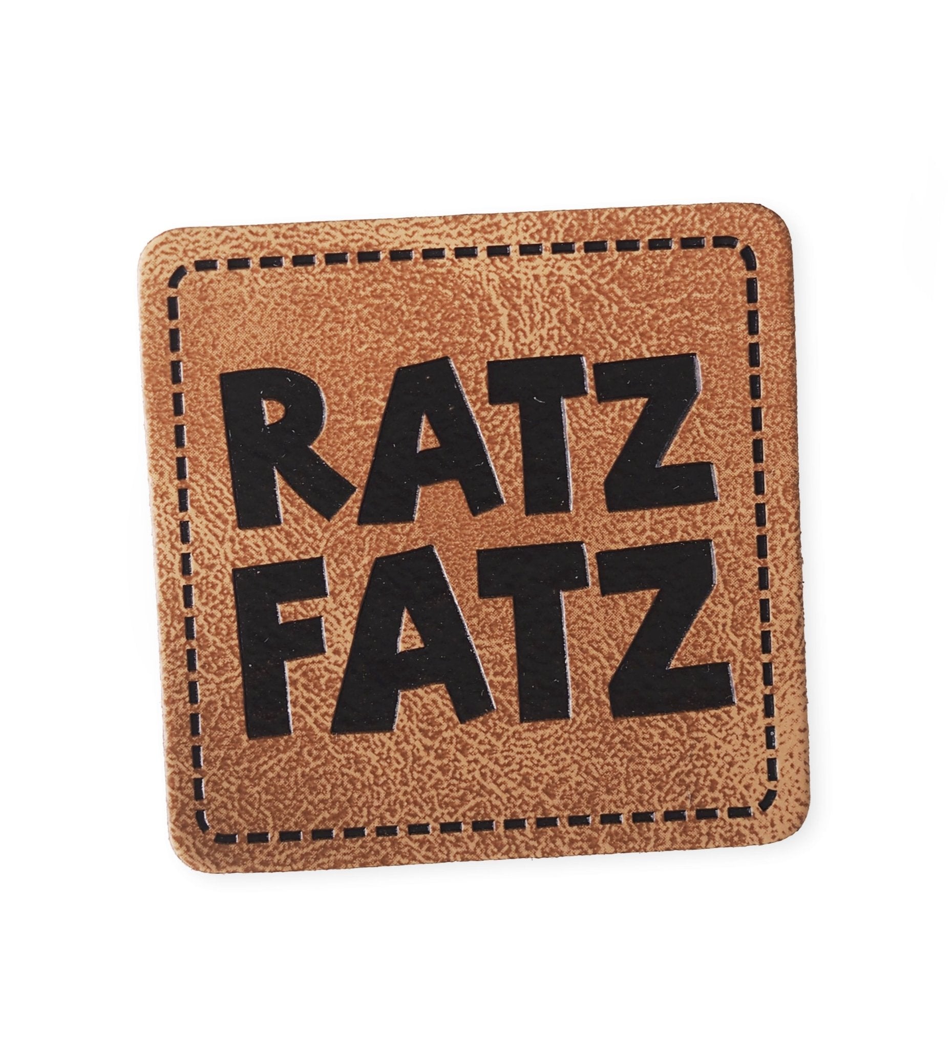 Kunstlederlabel - ratz fatz *iron - on* - Paul & Clara