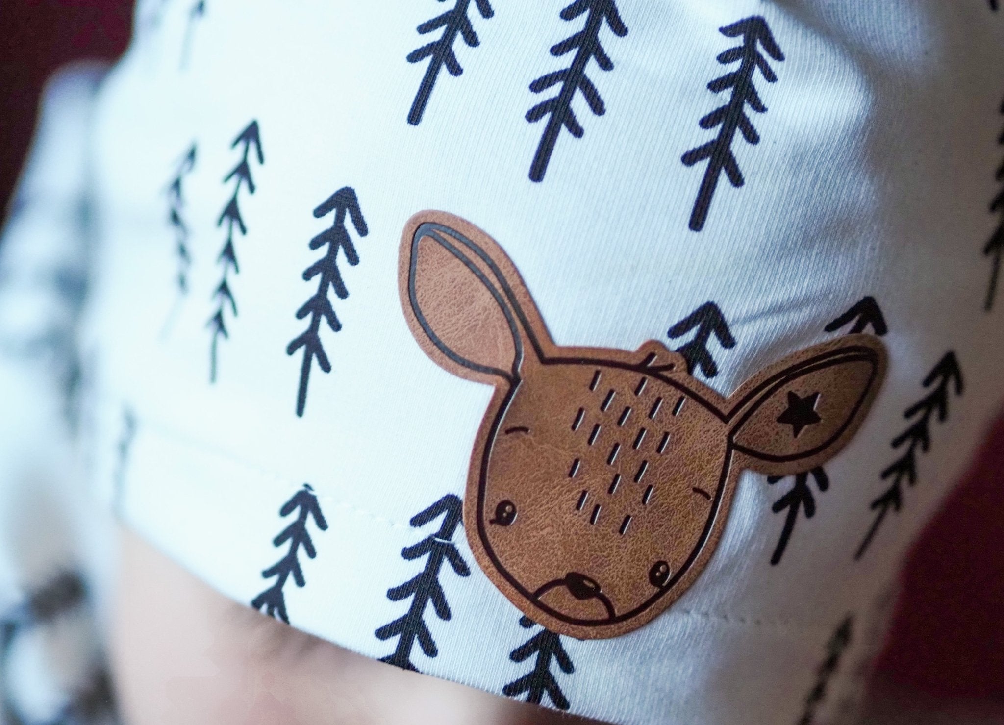 Kunstlederlabel - Reh Benny Stern *iron - on* - Paul & Clara