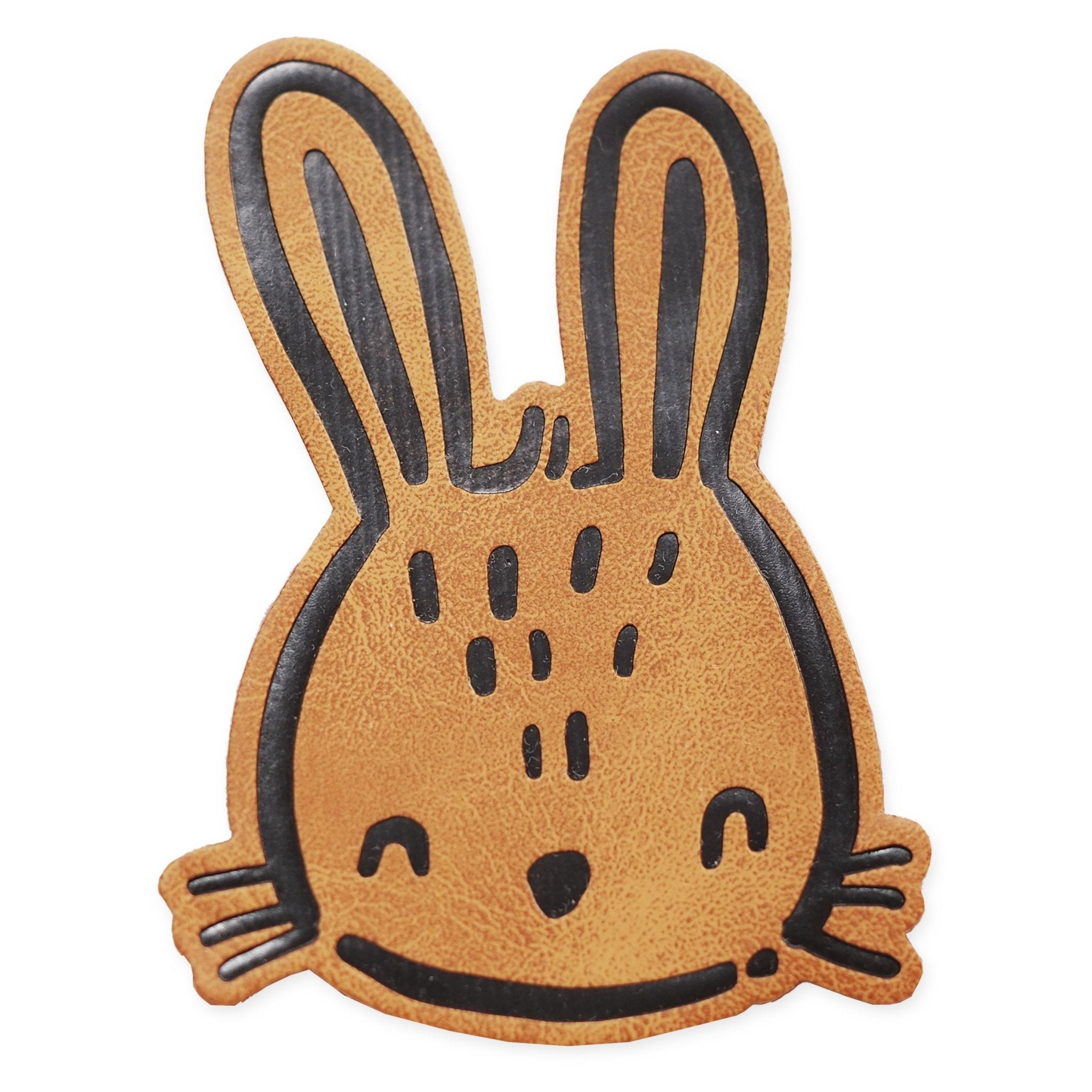 Kunstlederlabel - Scandi Hase *iron - on* - Paul & Clara