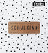Kunstlederlabel - Schulkind *iron - on* - Paul & Clara