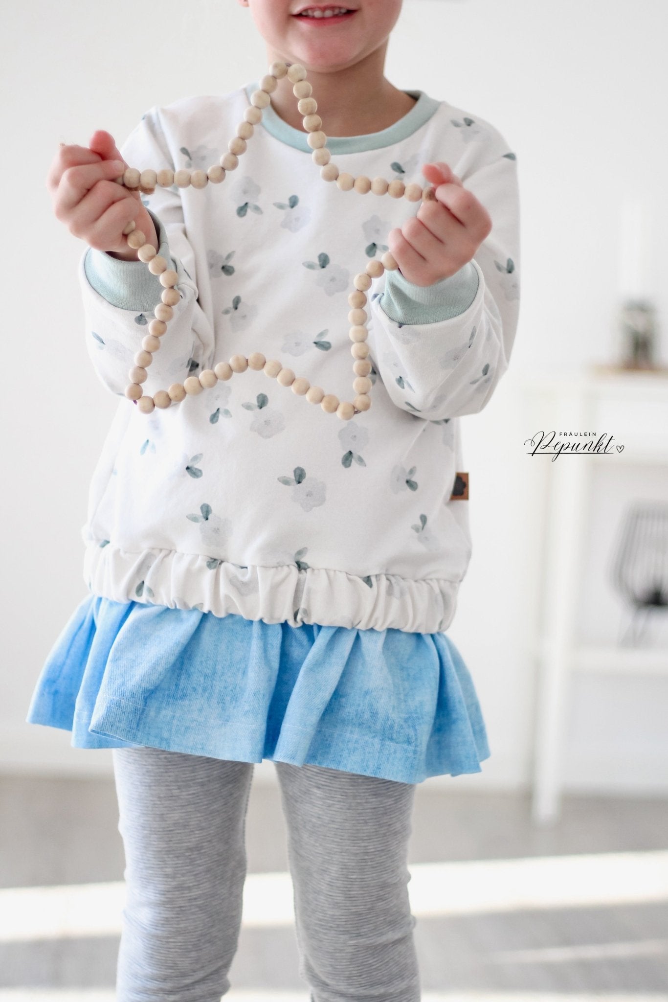 Lila & Lenn - Blumen Rosa *Sommersweat* - Paul & Clara