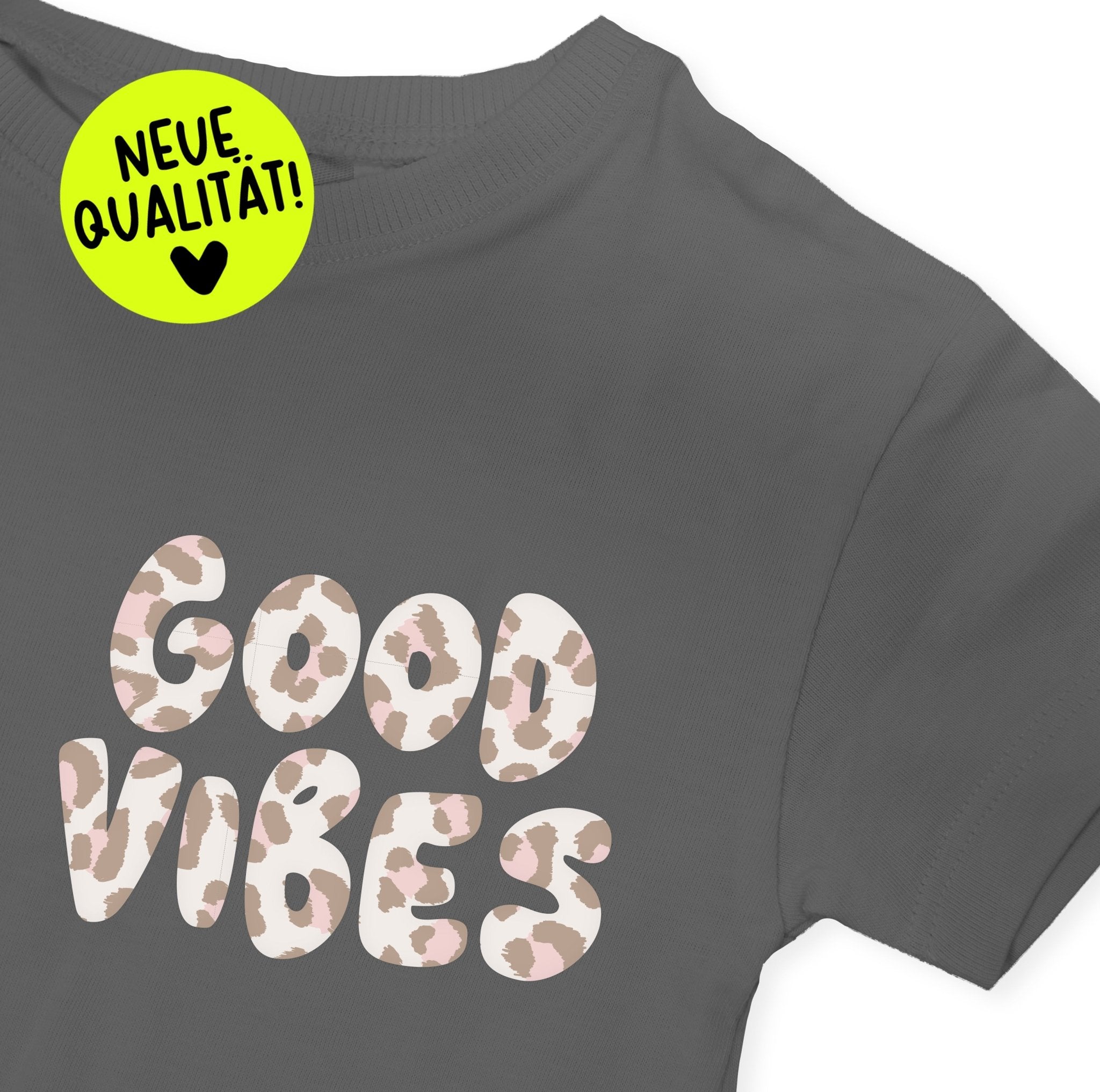 *LIMITIERT* Flock - Patch - good vibes - Leo - *iron - on* - Paul & Clara